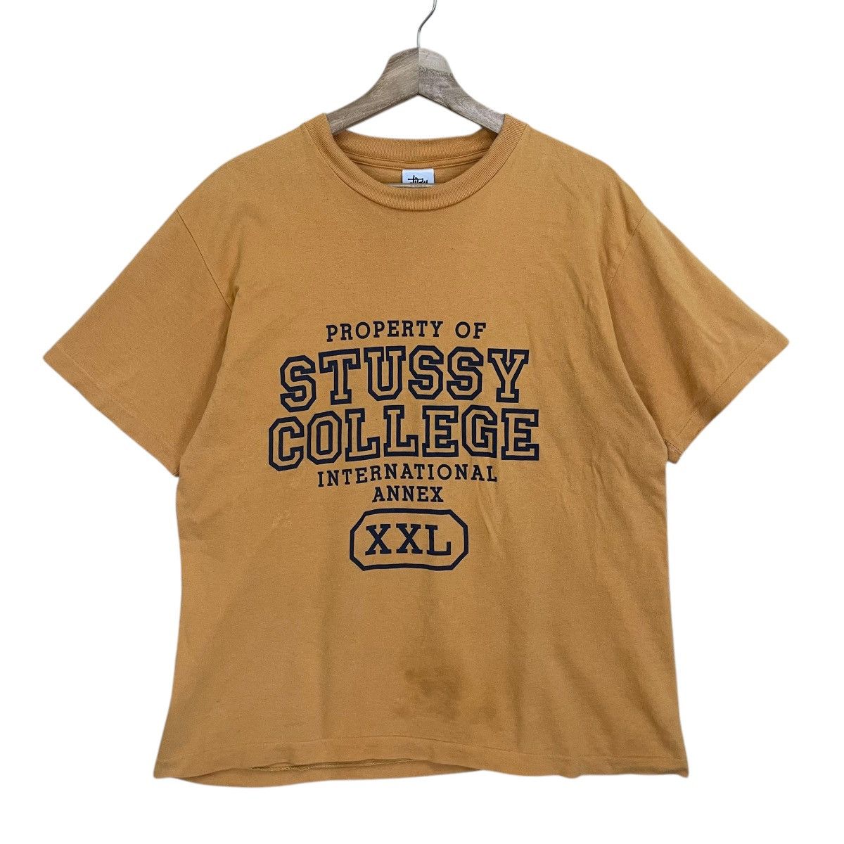 Japanese Brand Vintage 90s Property Of Stussy Collage Shortsleeve Tee Size US L / EU 52-54 / 3 - 1 Thumbnail
