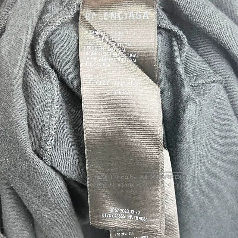 Balenciaga Balenciaga Black Coca-Cola Wave Front Back Logo Short Slee Size US S / EU 44-46 / 1 - 5 Thumbnail