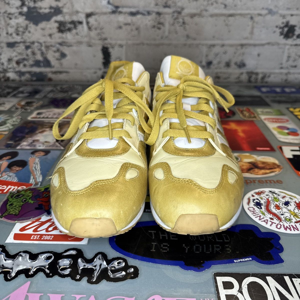 Adidas Adidas Originals ZX 800 Beige Sz 9.5 018602 No Box Size US 9.5 / EU 42-43 - 4 Thumbnail