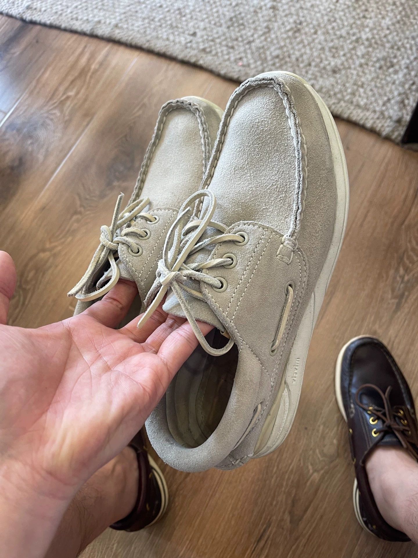 Visvim Visvim Hockney-Folk Gray 9.5 Excellent Condition Size US 9.5 / EU 42-43 - 2 Thumbnail