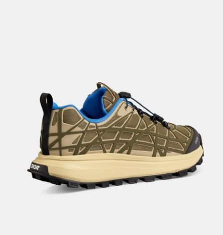 Dior o1w1db10924 B31 Runner Sneaker in Military Green Size US 12 / EU 45 - 3 Thumbnail