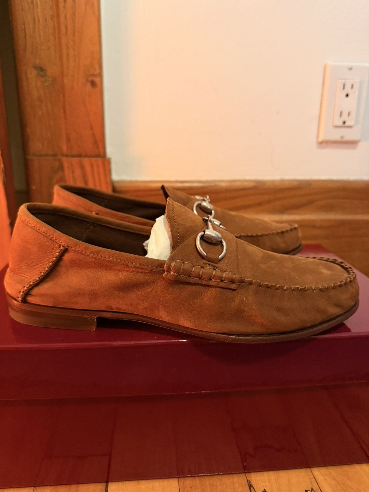 Gucci Gucci Loafer 1953 Nabuck Size US 7 / EU 40 - 3 Thumbnail