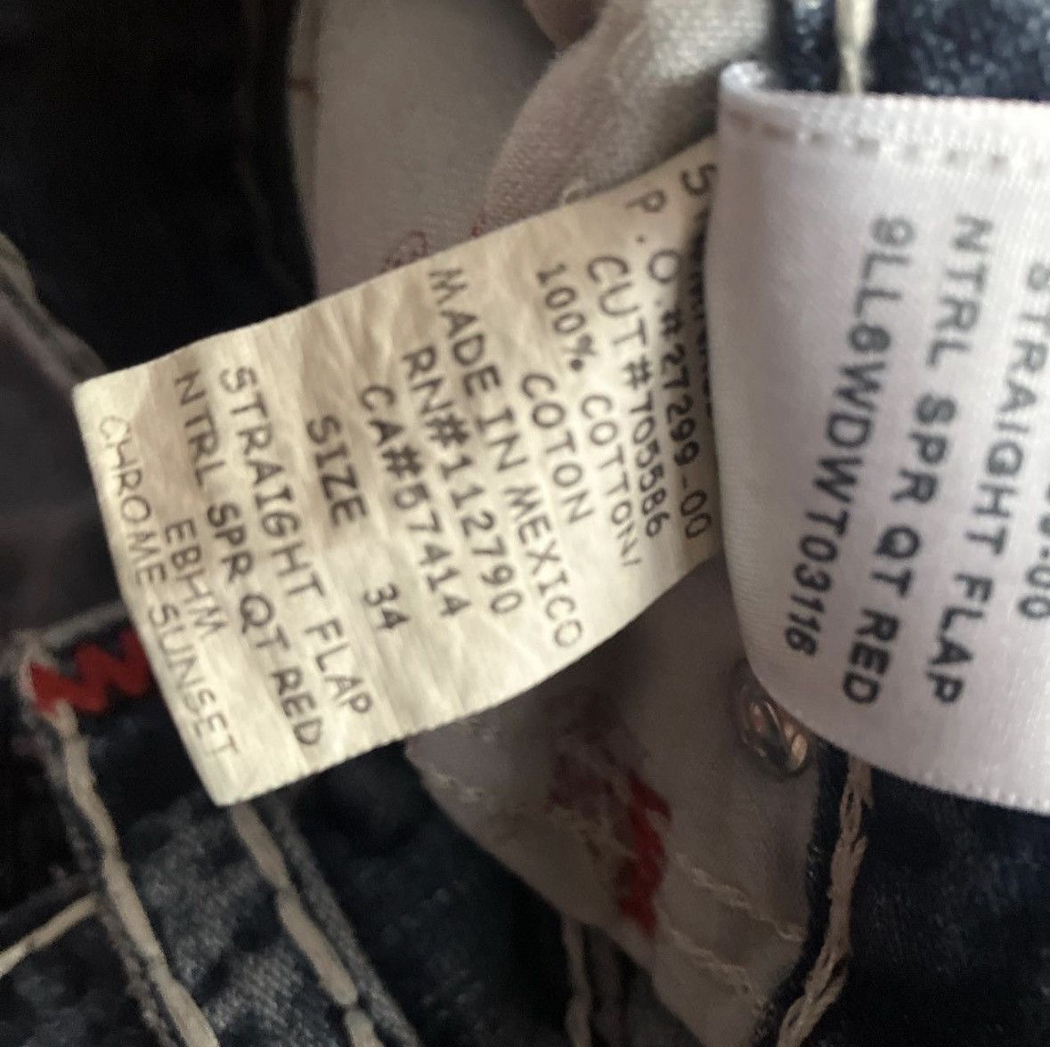 True Religion Vintage True Religon Jeans Ricky super T Size US 34 / EU 50 - 4 Thumbnail