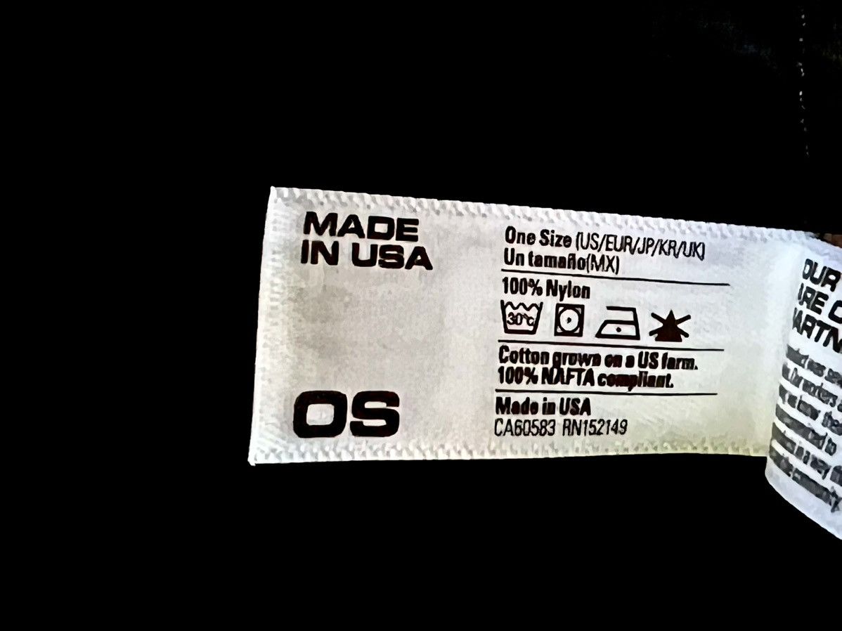 Yeezy Yeezy from Kanye YZY Nylon Bag os Black Size ONE SIZE - 1 Thumbnail