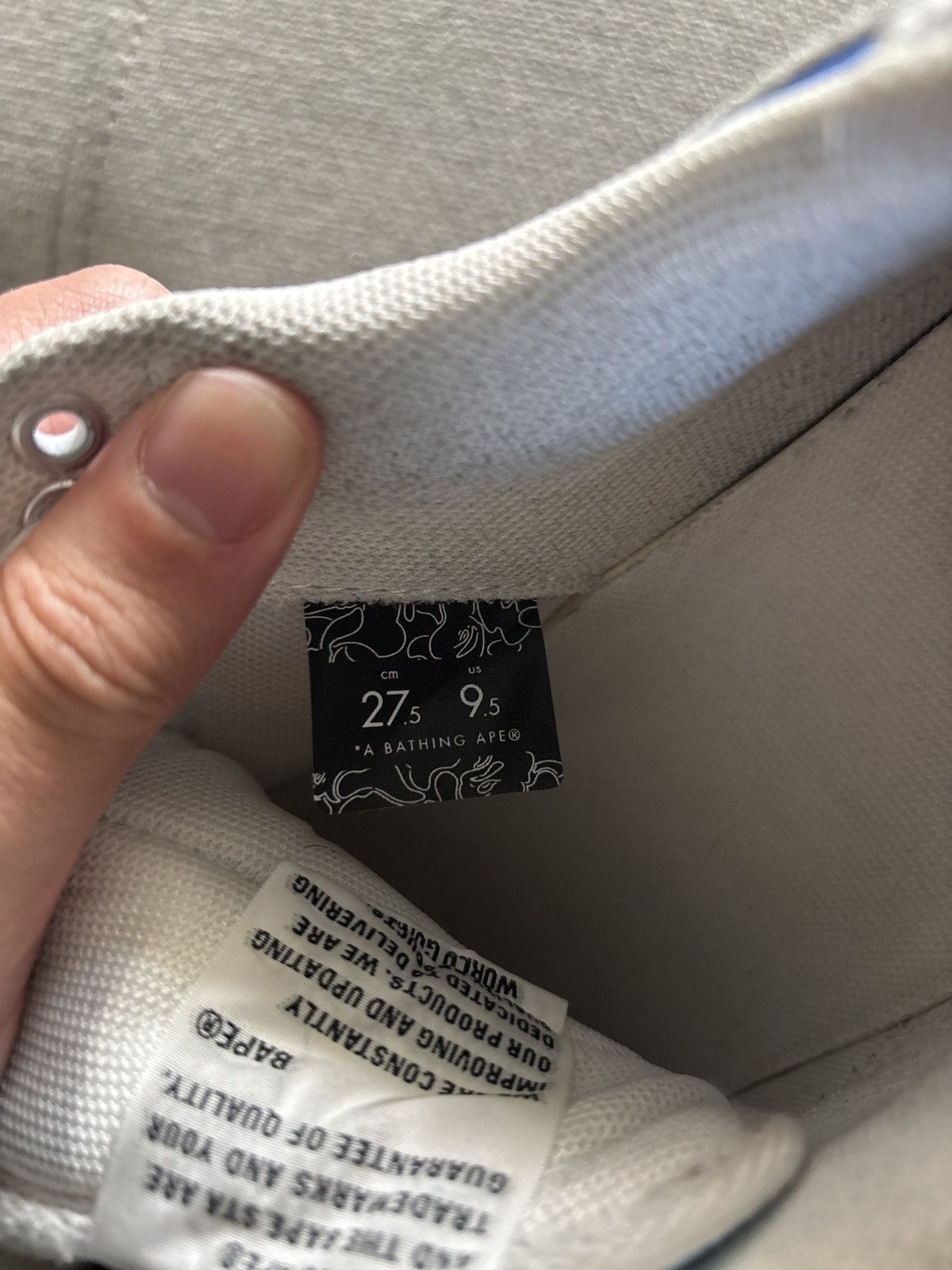 Bape A bathing apesta ABC Low Size US 9.5 / EU 42-43 - 9 Thumbnail