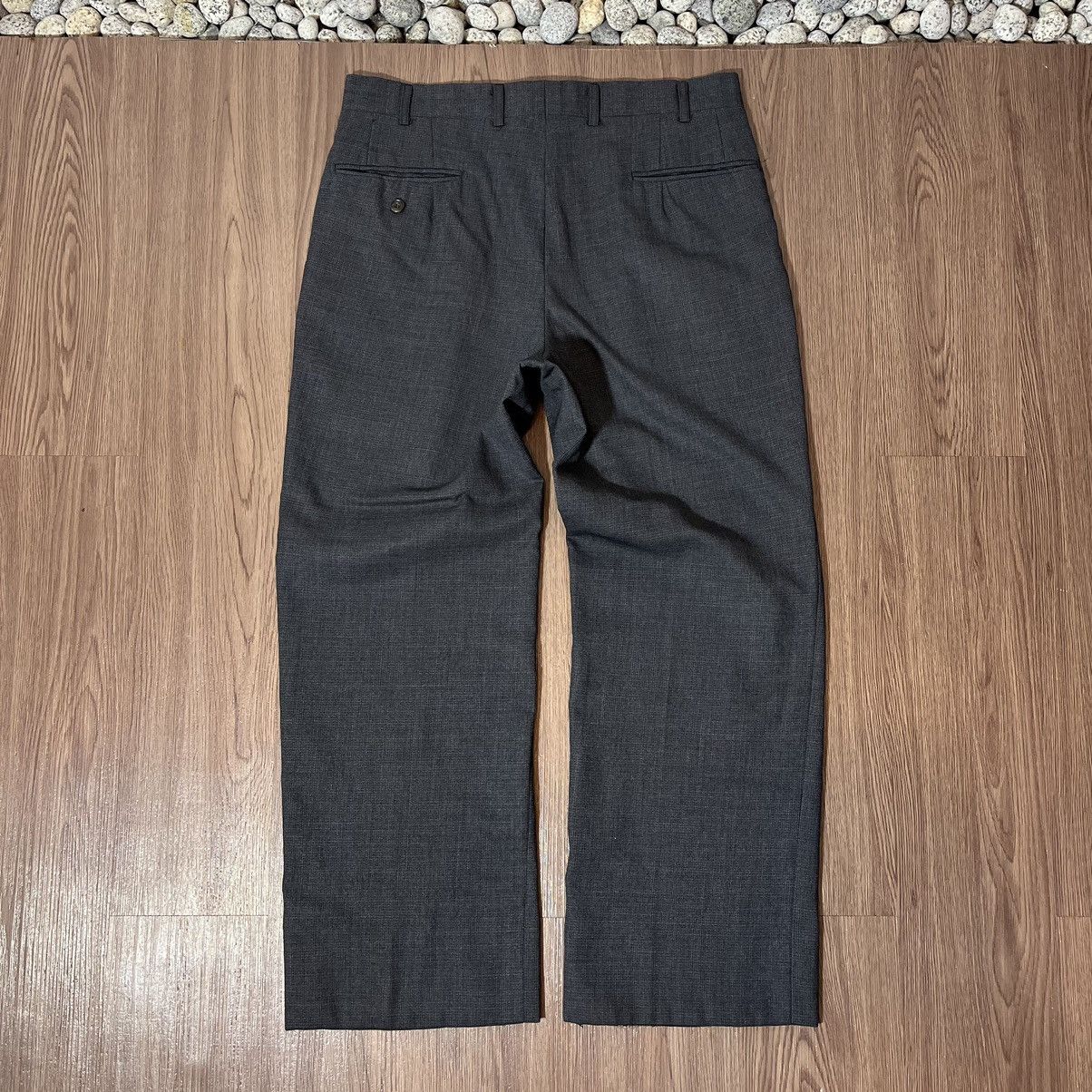 Burberry × Vintage Vintage Burberry Classic Charcoal Trouser Size US 33 - 2 Thumbnail
