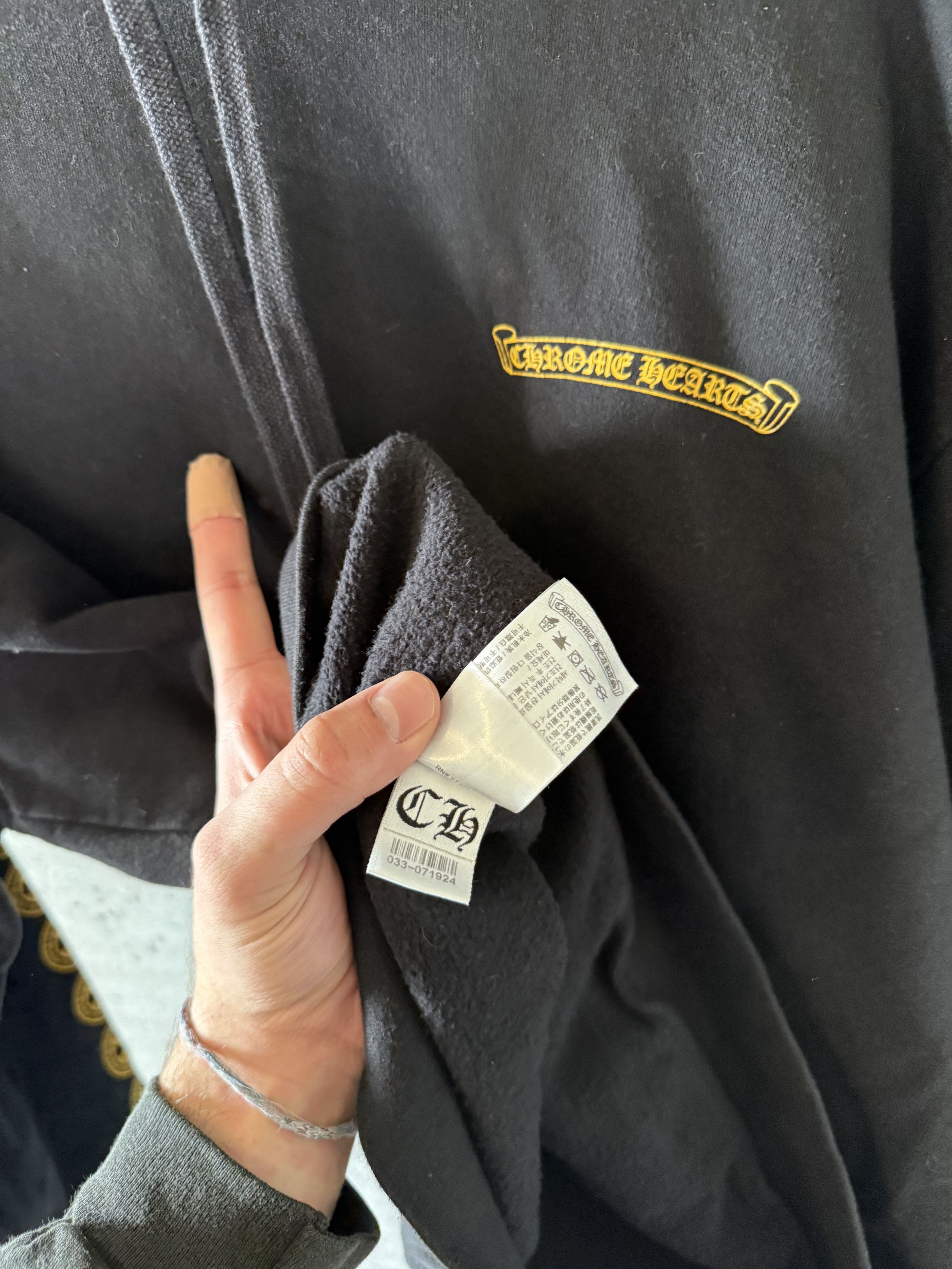 Chrome Hearts Chrome hearts plus logo hoodie Size US M / EU 48-50 / 2 - 8 Thumbnail