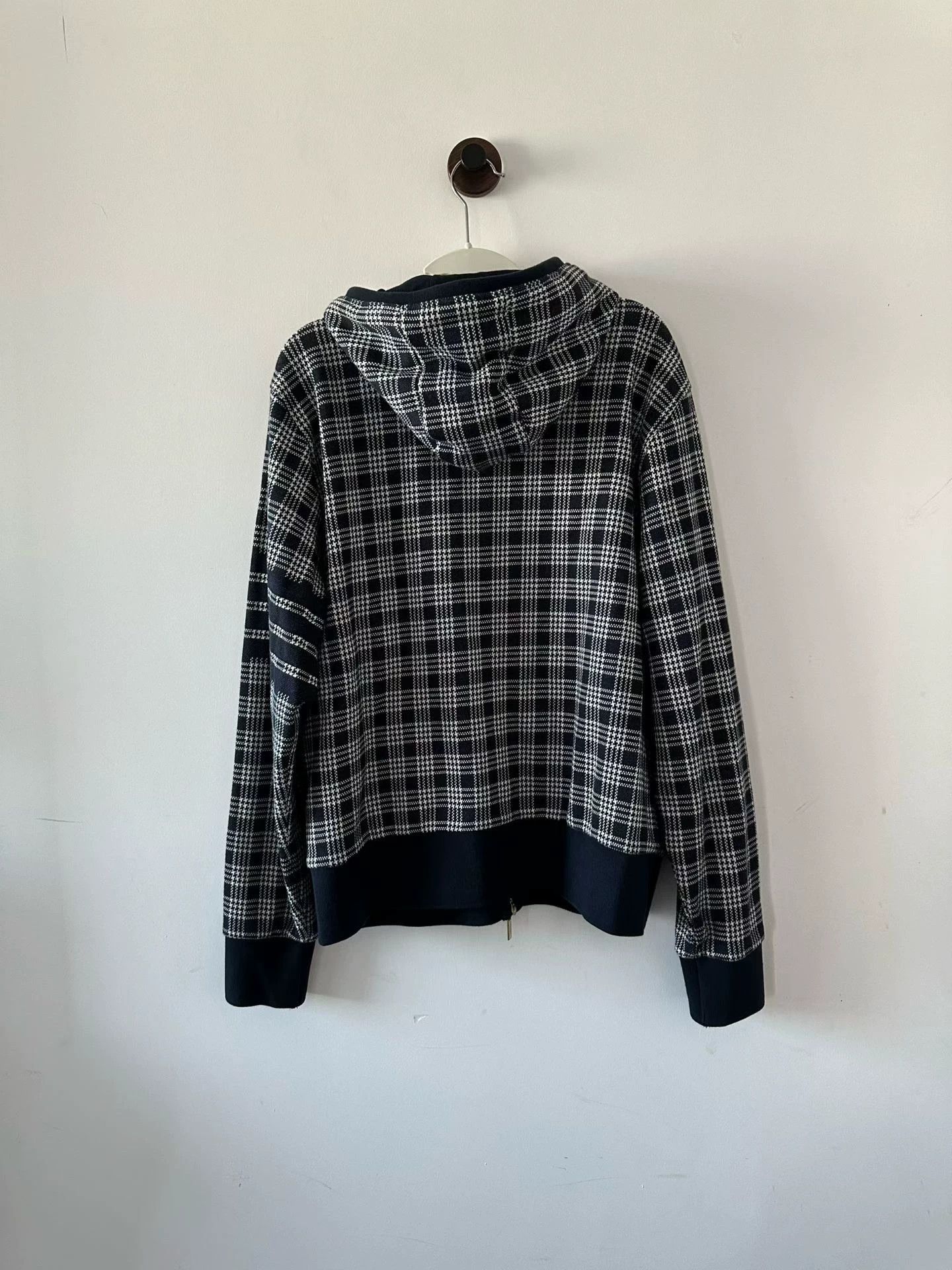 Thom Browne Thom Browne Check Zip Hoodie Size 2 98 New Size US M / EU 48-50 / 2 - 2 Thumbnail