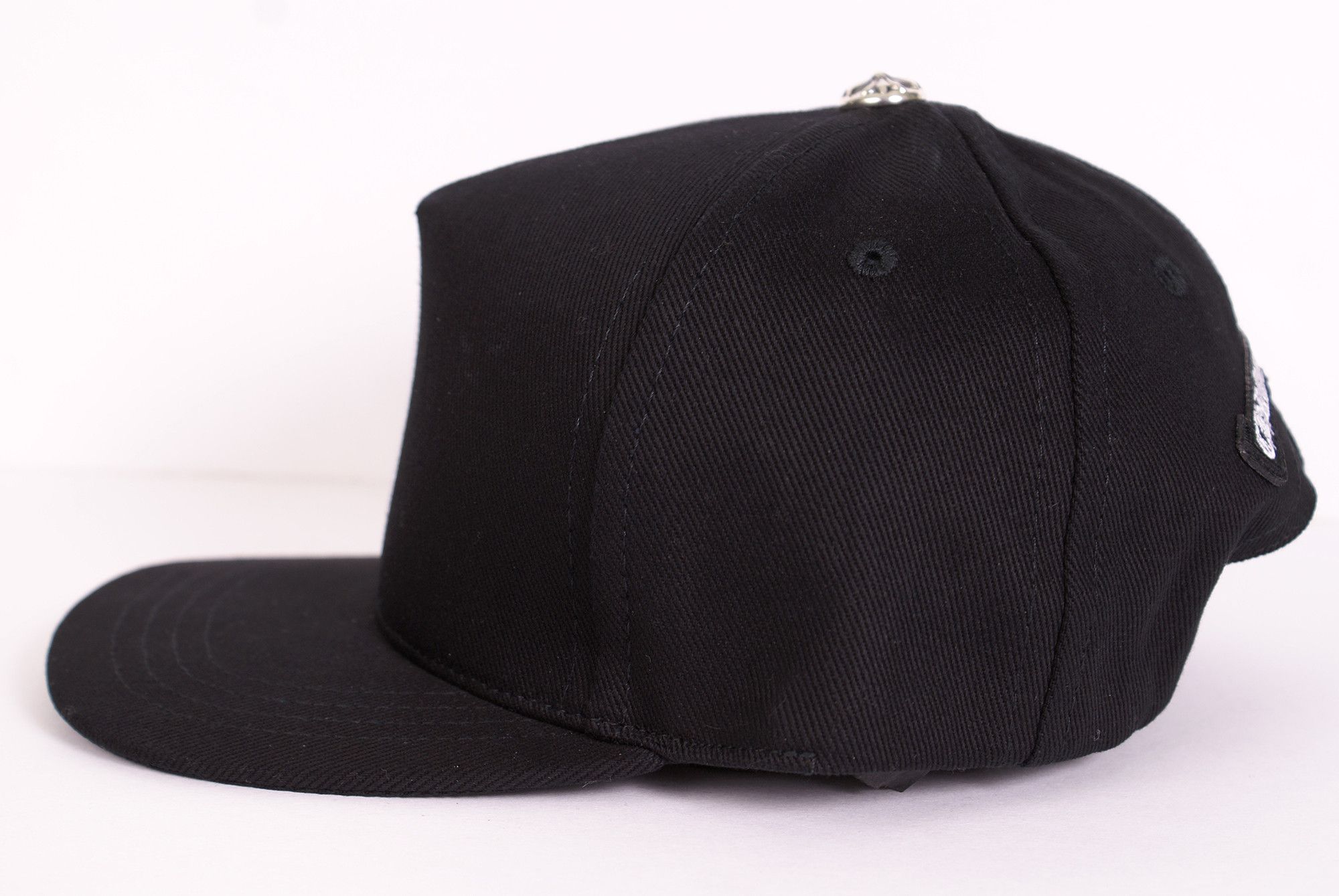 Chrome Hearts 2026 Chrome Hearts RS3 TRIPLE CROSS Denim Baseball Cap Black Size ONE SIZE - 7 Thumbnail