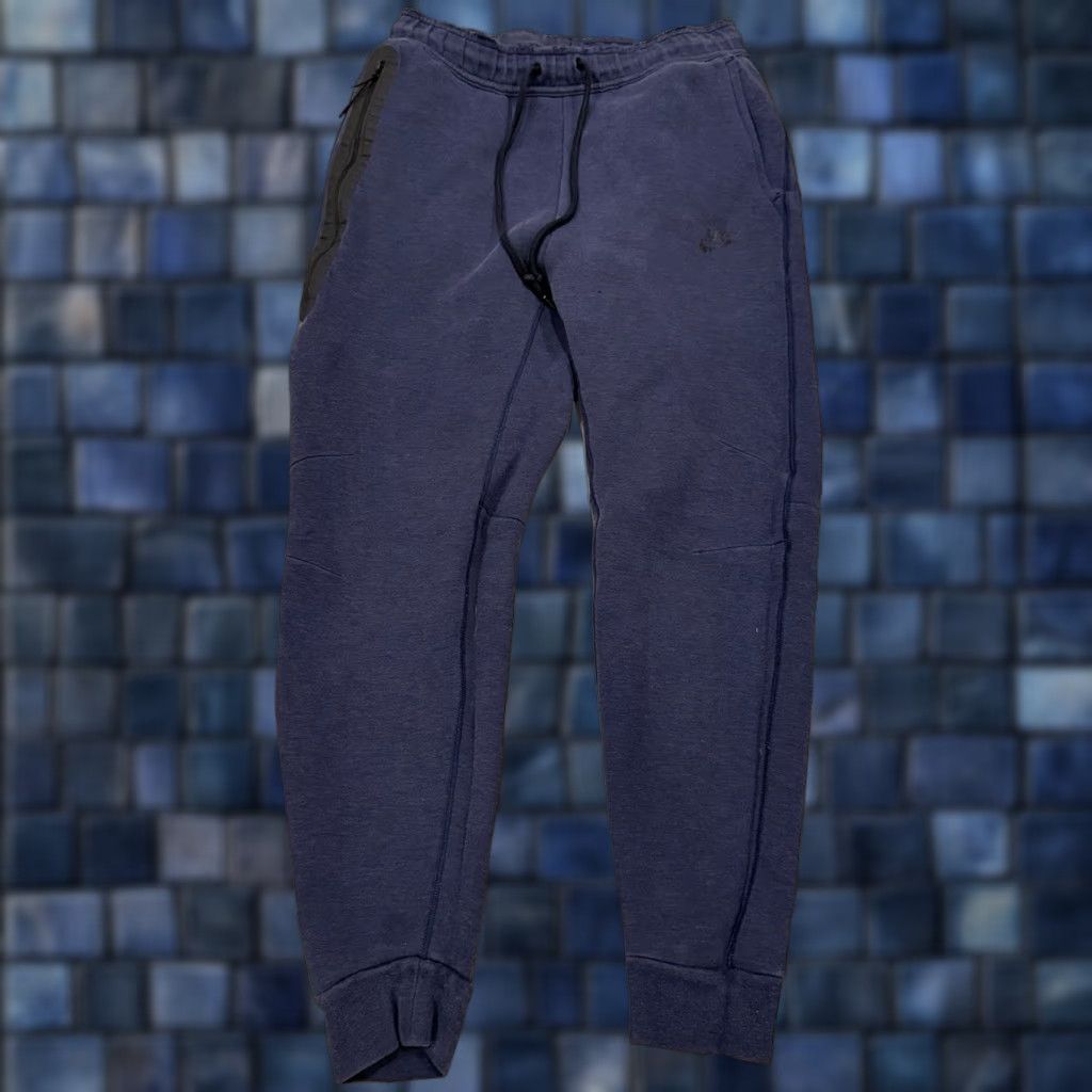 Nike Nike Sportswear Tech Fleece Joggers Pants Mens M Blue FB8002-473 Size US 31 - 1 Thumbnail