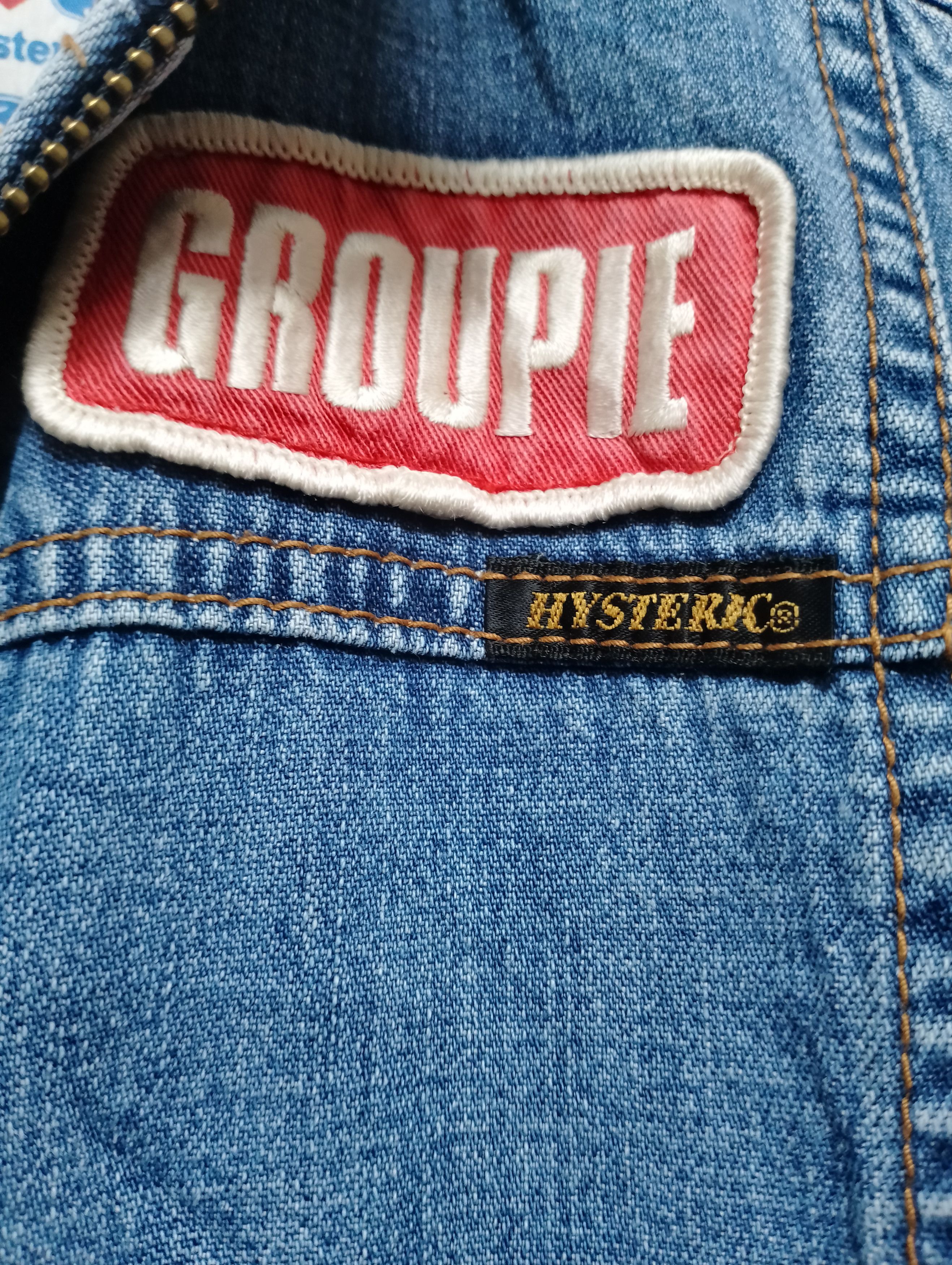 Hysteric Glamour VINTAGE HYSTERIC GLAMOUR FUCT DENIM JACKET JAPAN M SIZE Size US M / EU 48-50 / 2 - 9 Thumbnail