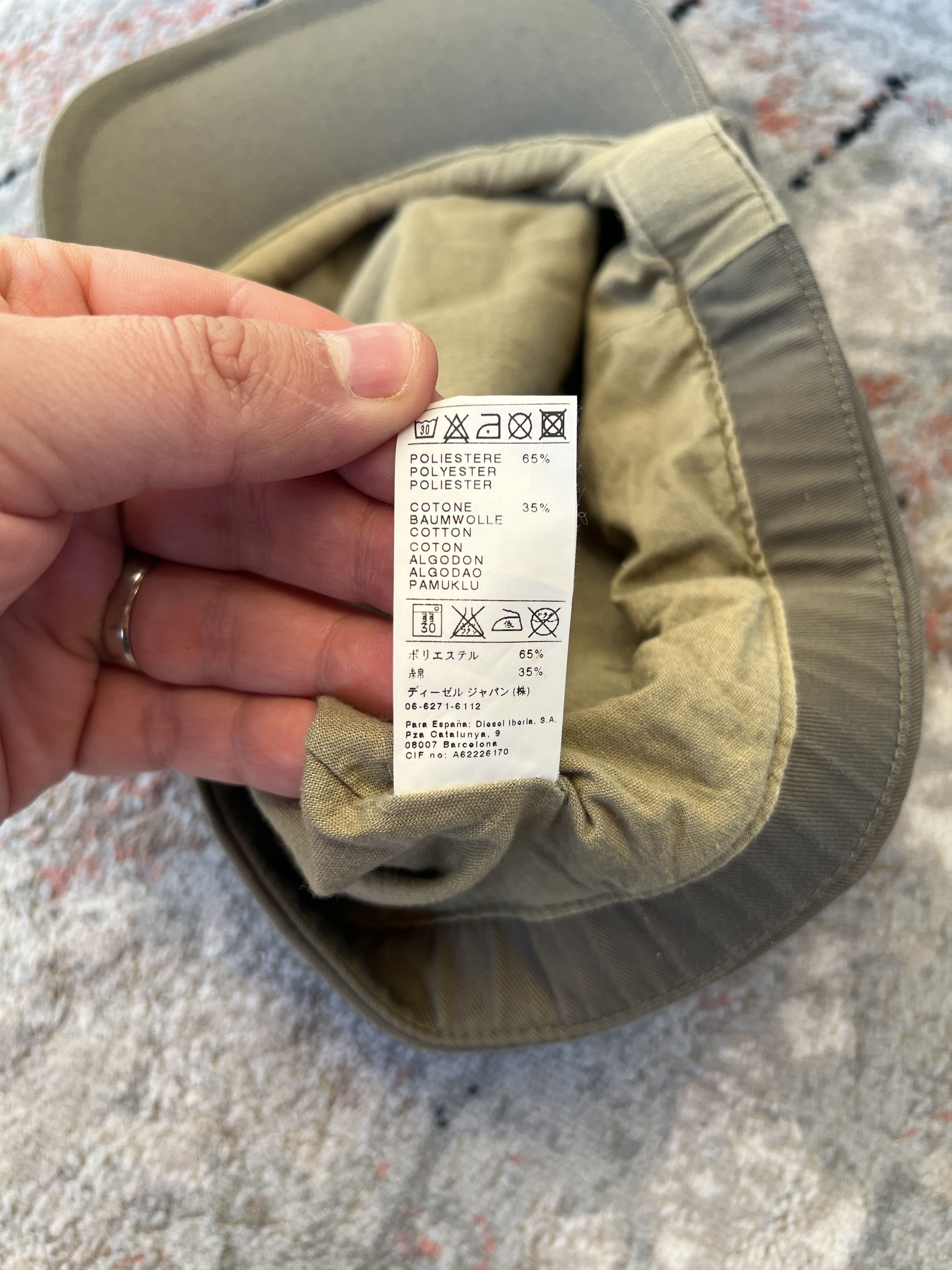 Diesel Diesel Hat Size ONE SIZE - 7 Thumbnail
