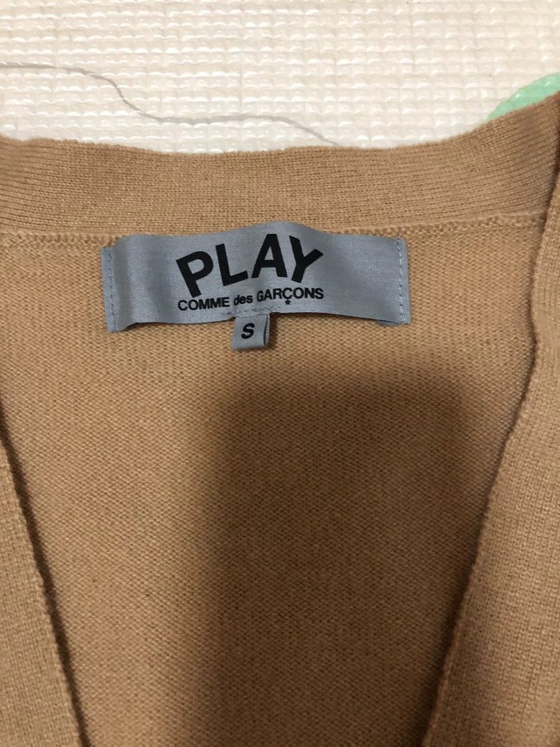 Comme des Garcons Comme Des Garcons Camel wool cardigan Size S / US 4 / IT 40 - 2 Thumbnail