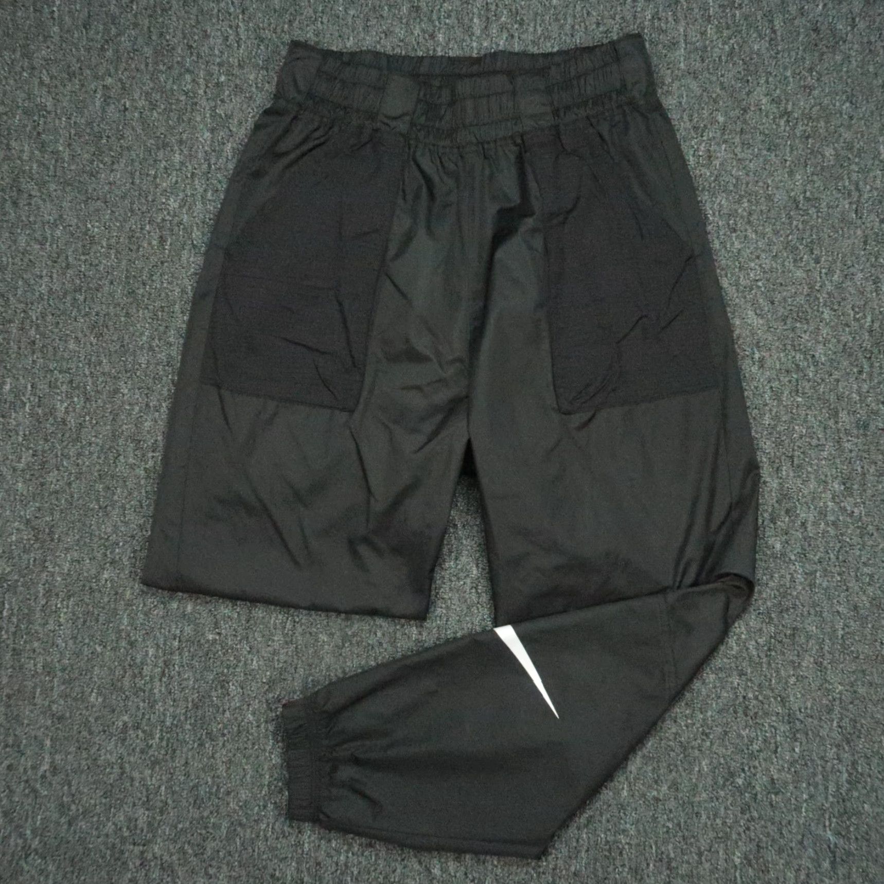 Nike Nike Pants Womens Medium Black Running Workout Lightweight Belted Size 32" / US 10 / IT 46 - 2 Thumbnail