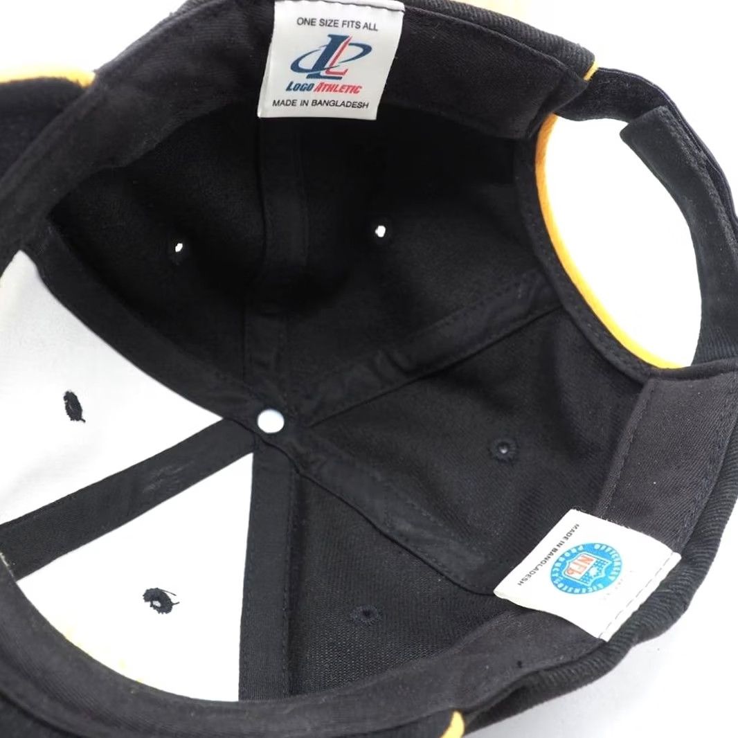 NFL Pittsburgh Steelers Black Gold NFL Baseball Hat Cap Strapback Unbranded Unisex Adults Adjustable XS-XL? Size ONE SIZE - 4 Thumbnail