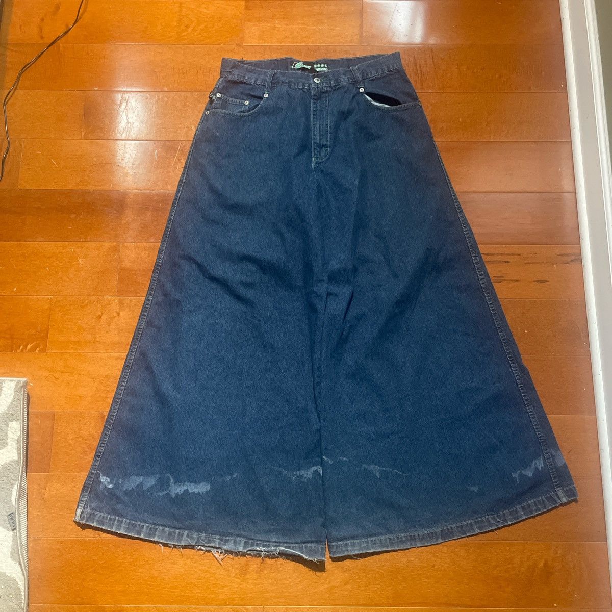 image of Jnco x Vintage Kikwear Jeans in Blue, Men's (Size 34)