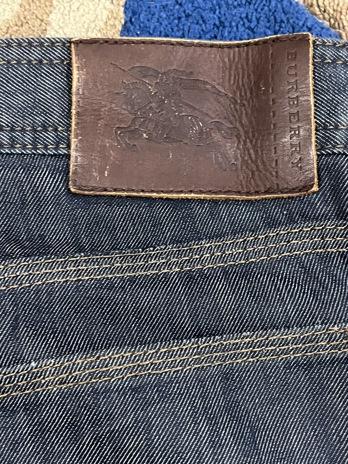 14th Addiction × Burberry Vintage Burberry London BLack Maria Denim Size US 34 / EU 50 - 16 Thumbnail