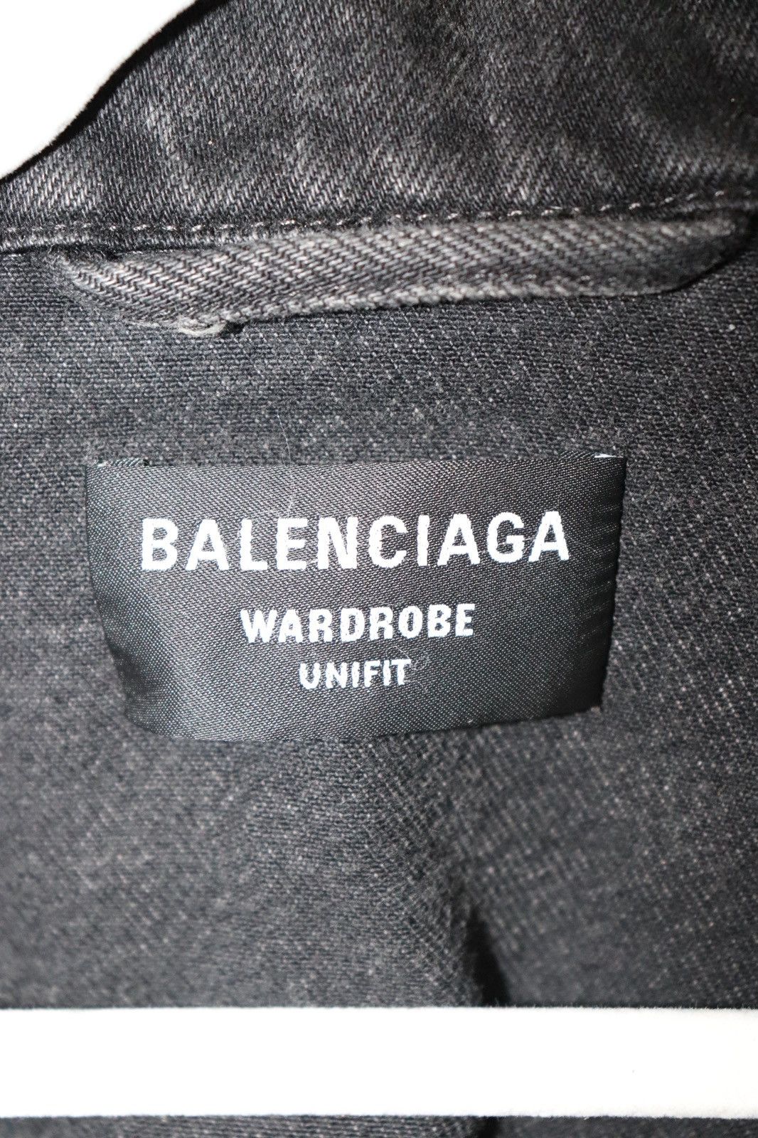 Balenciaga Metal Oversized Denim Jacket 'Black Size US L / EU 52-54 / 3 - 8 Thumbnail