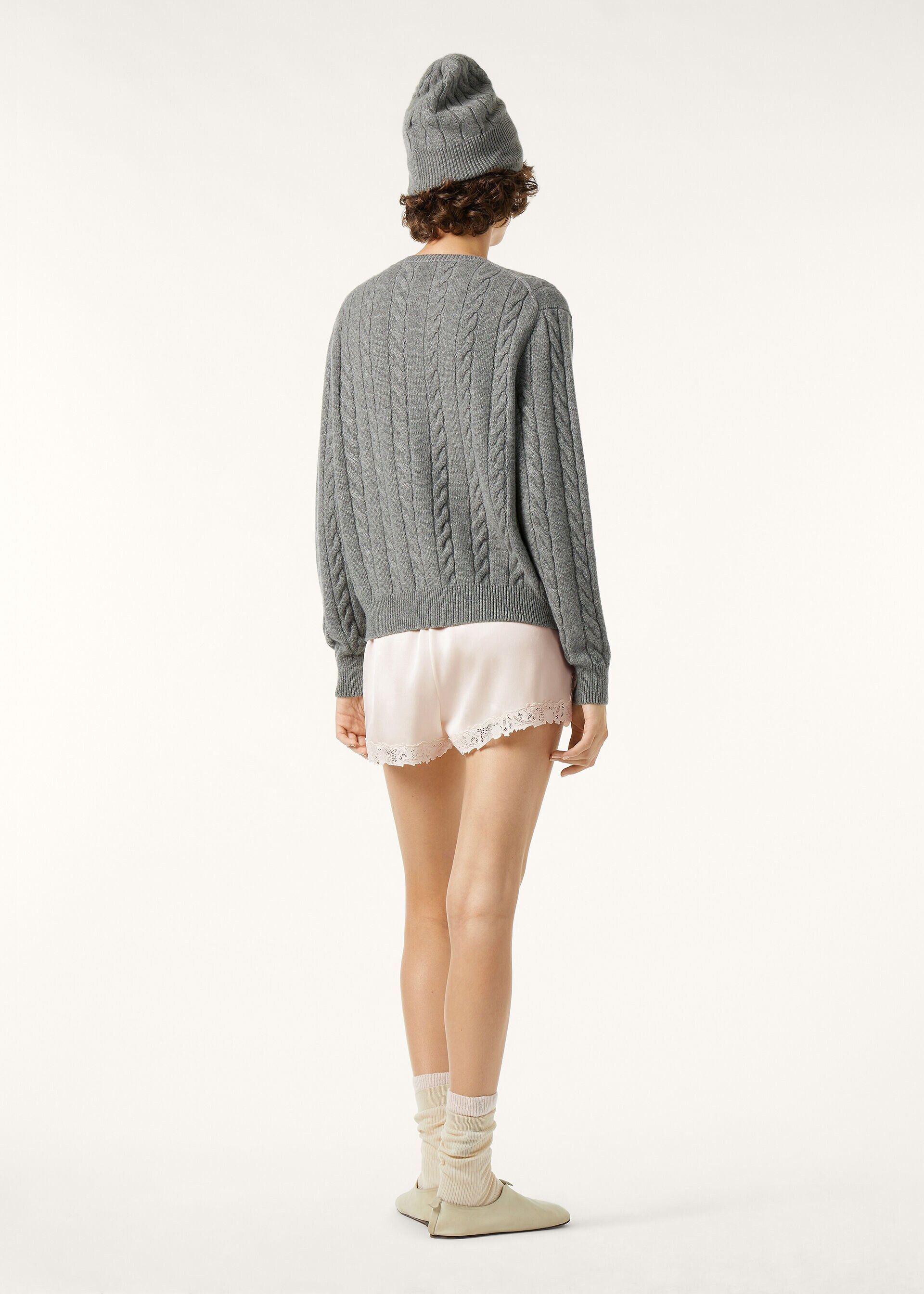 Loro Piana os11x0426 FAQ4509 Cedar Crewneck Sweater in Glacier Sky Size S / US 4 / IT 40 - 5 Thumbnail