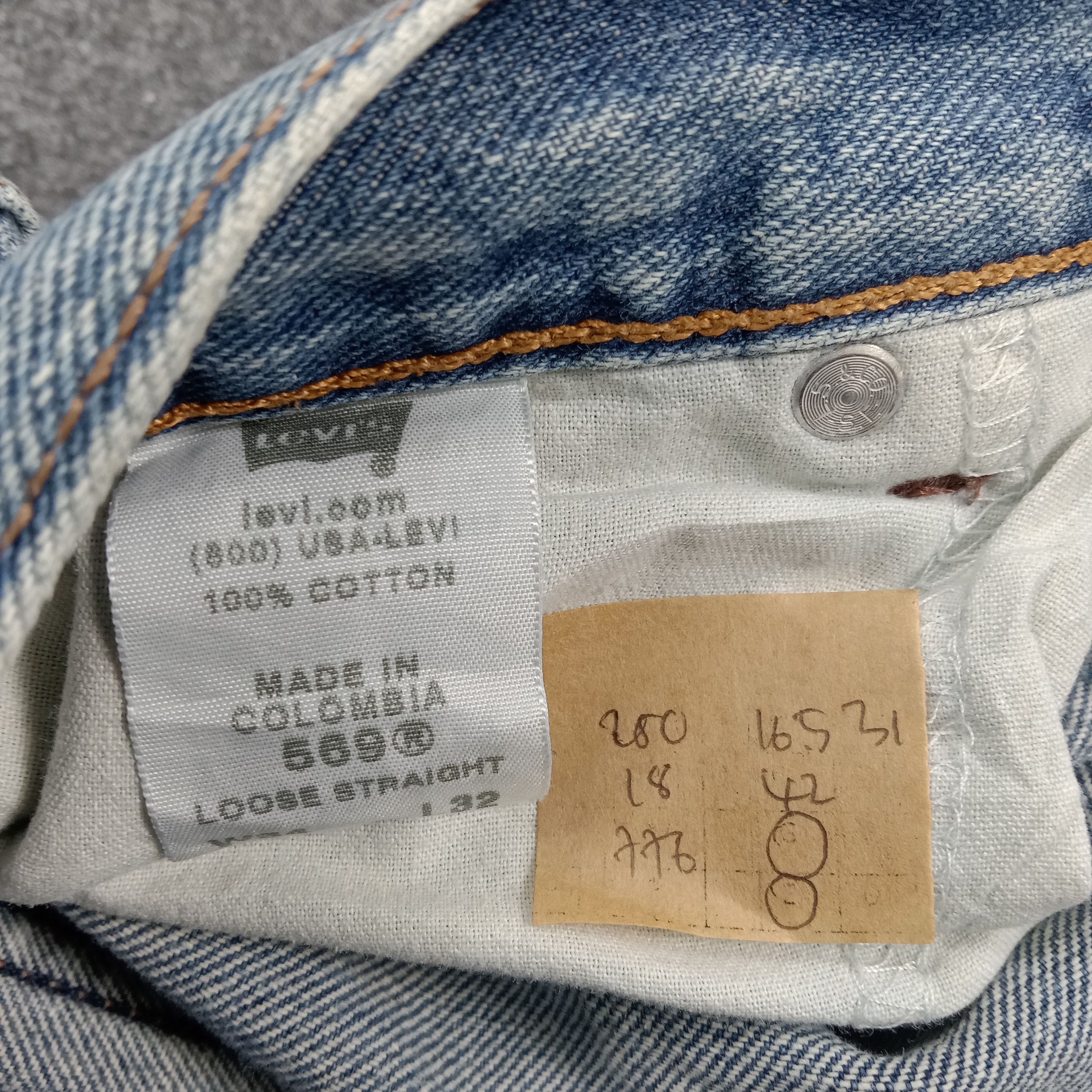 Levi's Levi's 569 Loose Fit American Distressed Denim Jeans C280N18 Size US 34 / EU 50 - 15 Thumbnail