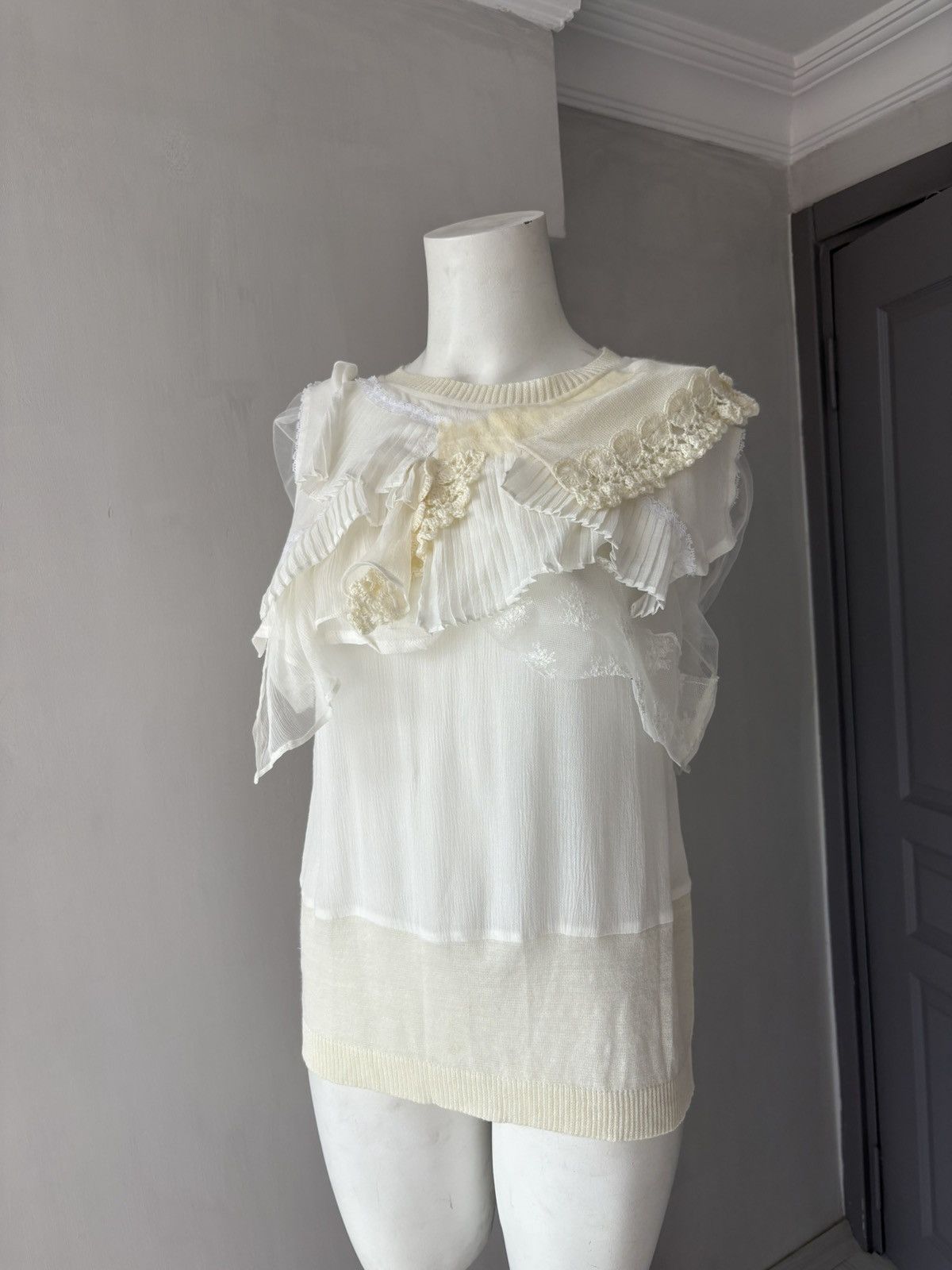 Vintage Vintage silk blouse Size L / US 10 / IT 46 - 5 Thumbnail