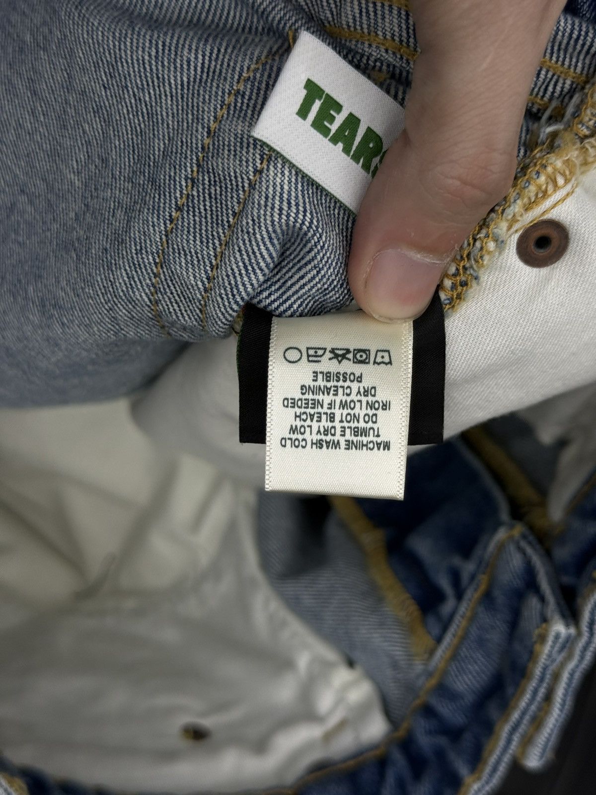 DENIM TEARS Denim Tears Cotton Wreath 2025 Shorts Size M Blue (NEW) Size US 32 / EU 48 - 7 Thumbnail