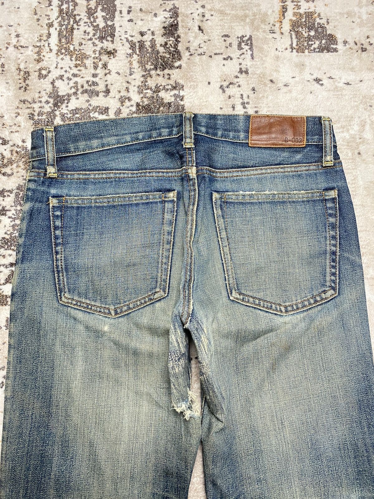 If Six Was Nine Rusty Low BootCut Jeans Size US 31 - 10 Thumbnail