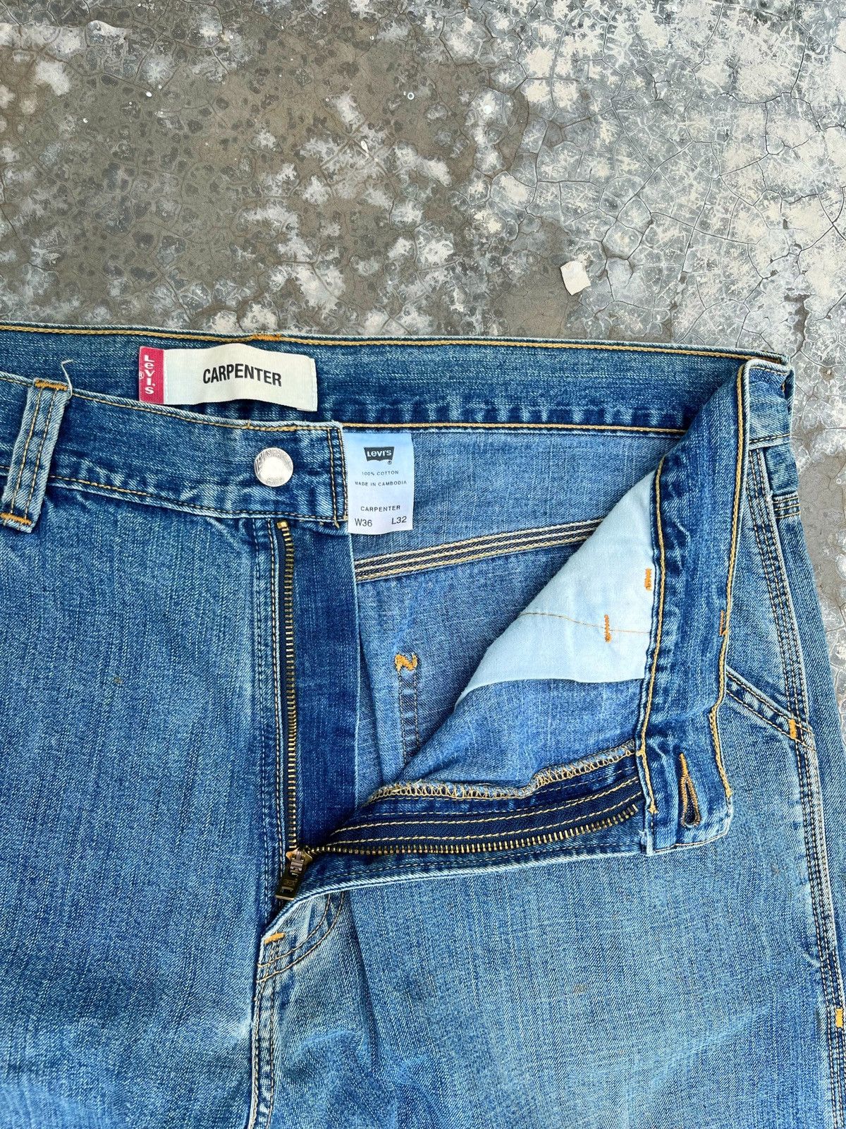 Levi's Vintage Clothing Levis baggy carpenter pants Size US 36 / EU 52 - 3 Thumbnail