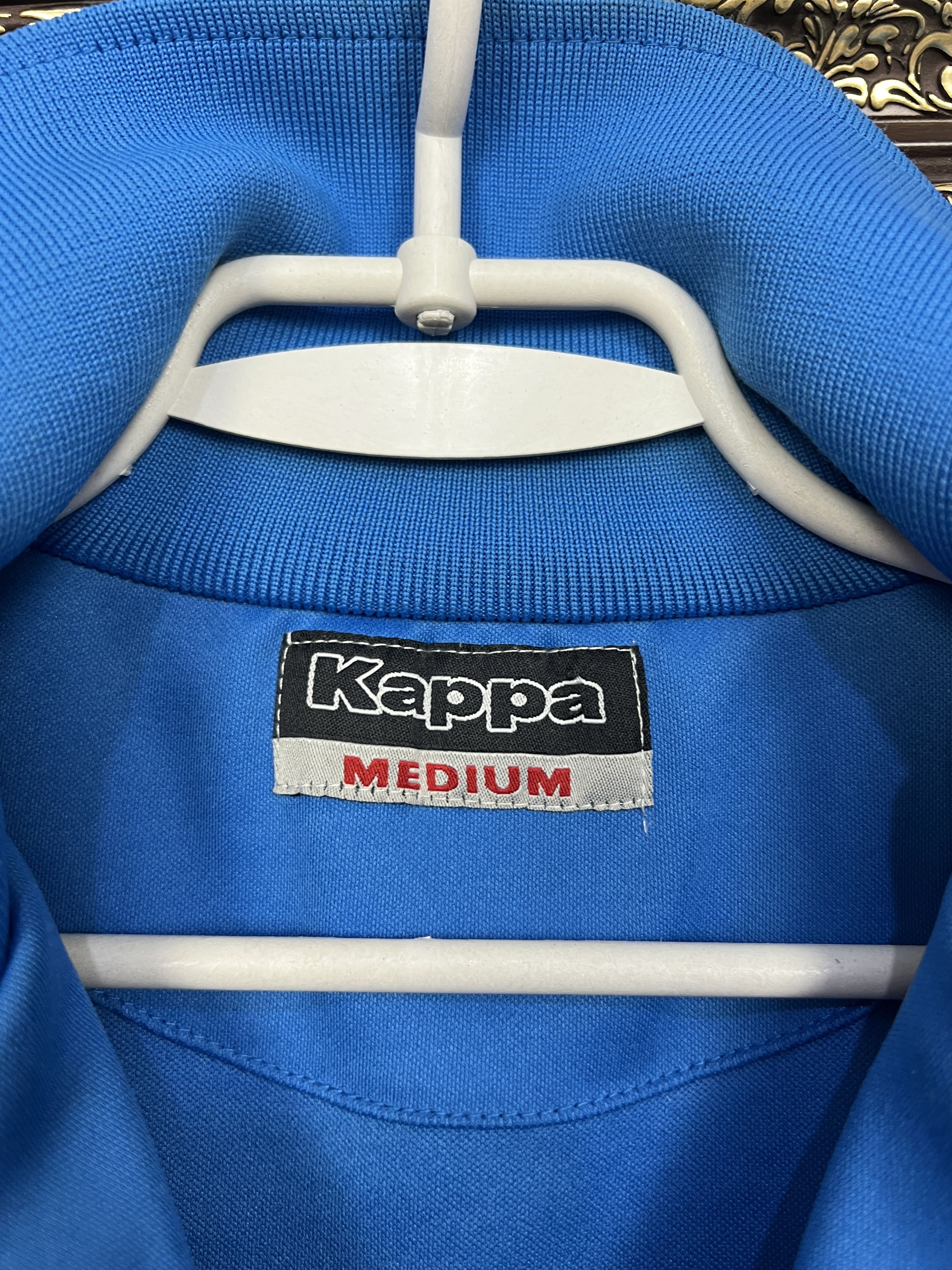 Kappa Vintage Kappa Italy Football Sweatshirt Soccer Jacket Blue Size US M / EU 48-50 / 2 - 7 Thumbnail