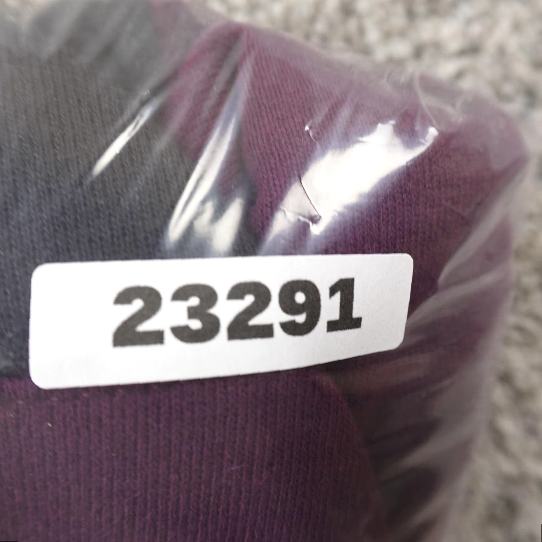 Hanes VTG Hanes Sweatshirt Mens M Purple Black Stripe Pullover Crewneck Sweater USA Size US M / EU 48-50 / 2 - 8 Thumbnail