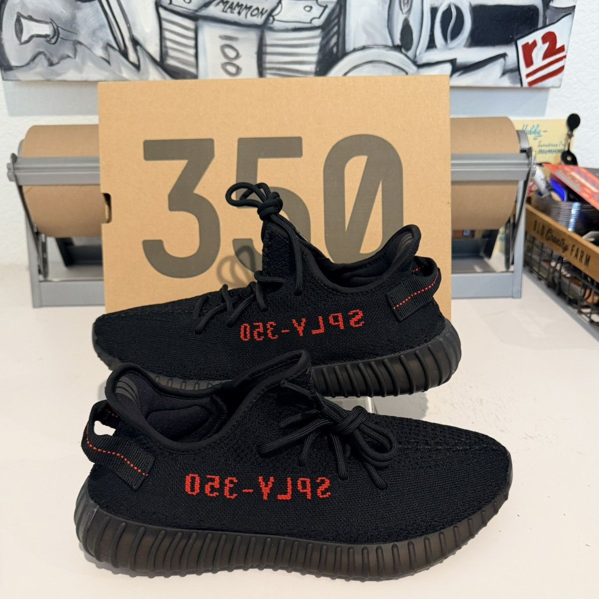 Adidas Yeezy Boost 350 V2 Bred Size 11 Brand New CP9652