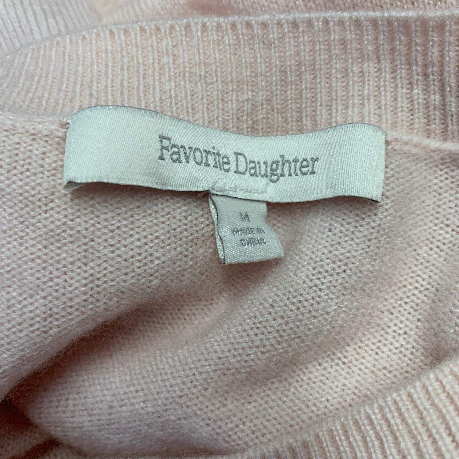 Other FAVORITE DAUGHTER Size M Pink Wool Pullover Sweater Size M / US 6-8 / IT 42-44 - 5 Thumbnail