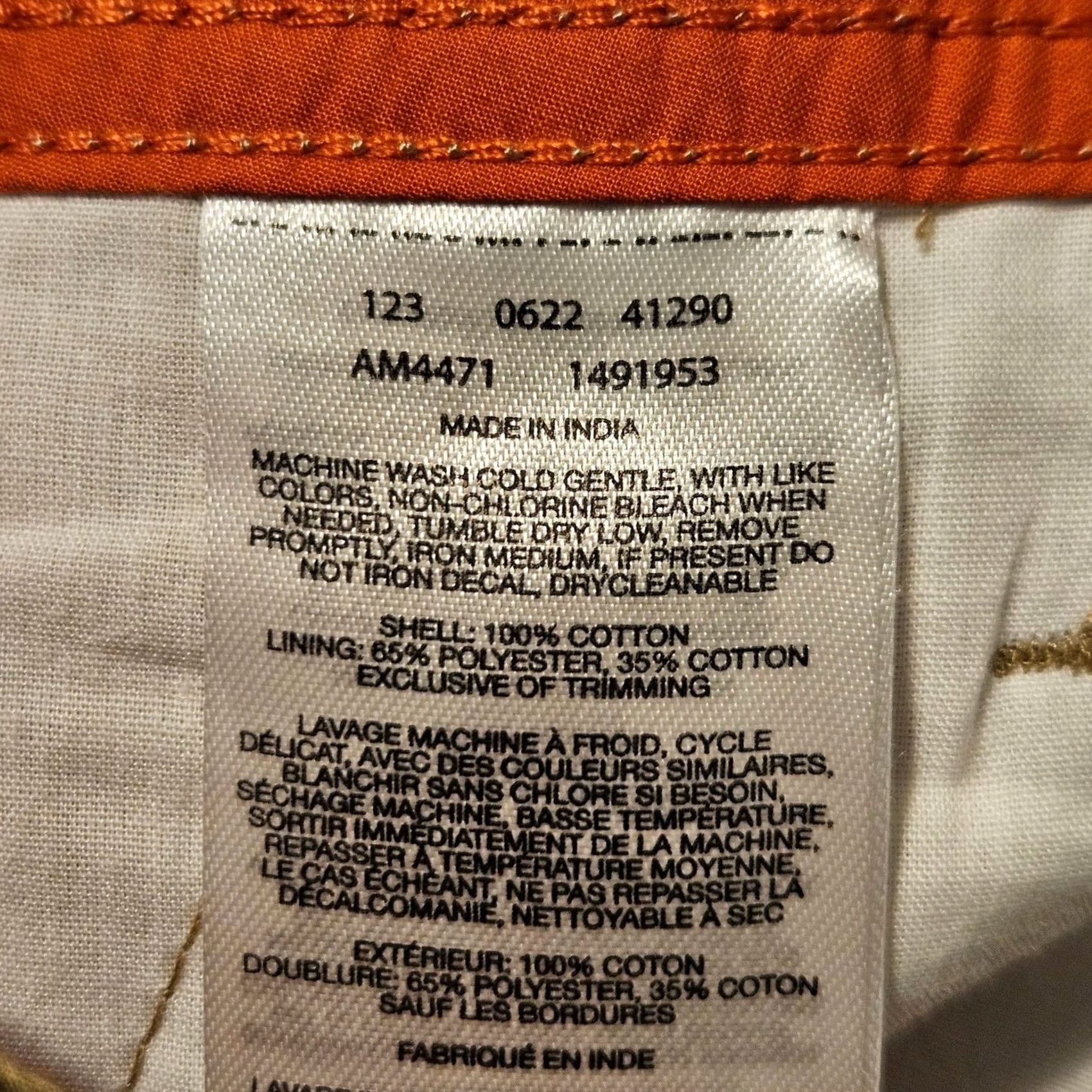 Vintage Columbia Washed Out Shorts Mens 38 x 8 Brown Flat Front Comfort Outdoor Fishing Chino Shirt Size US 36 / EU 52 - 6 Thumbnail