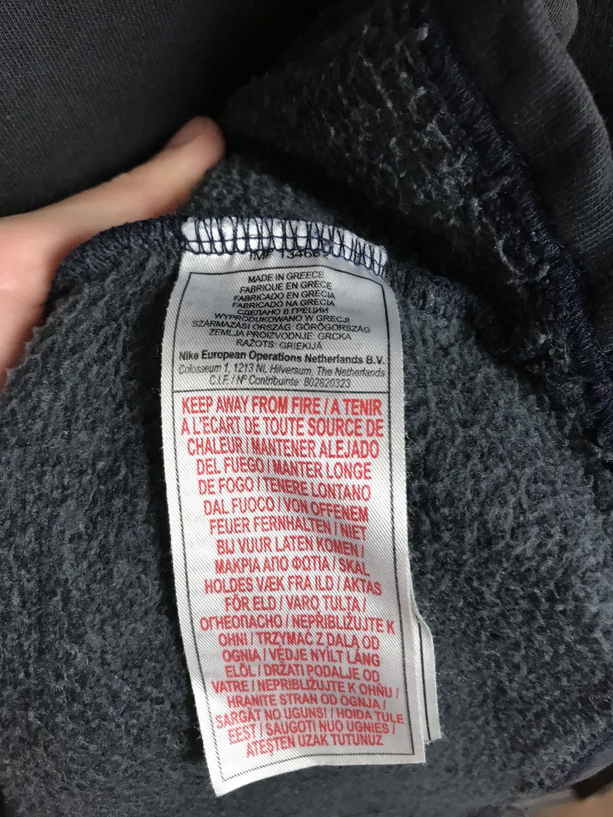 Vintage Vintage Hype faded Nike zip Sweatshirt Size US L / EU 52-54 / 3 - 5 Thumbnail
