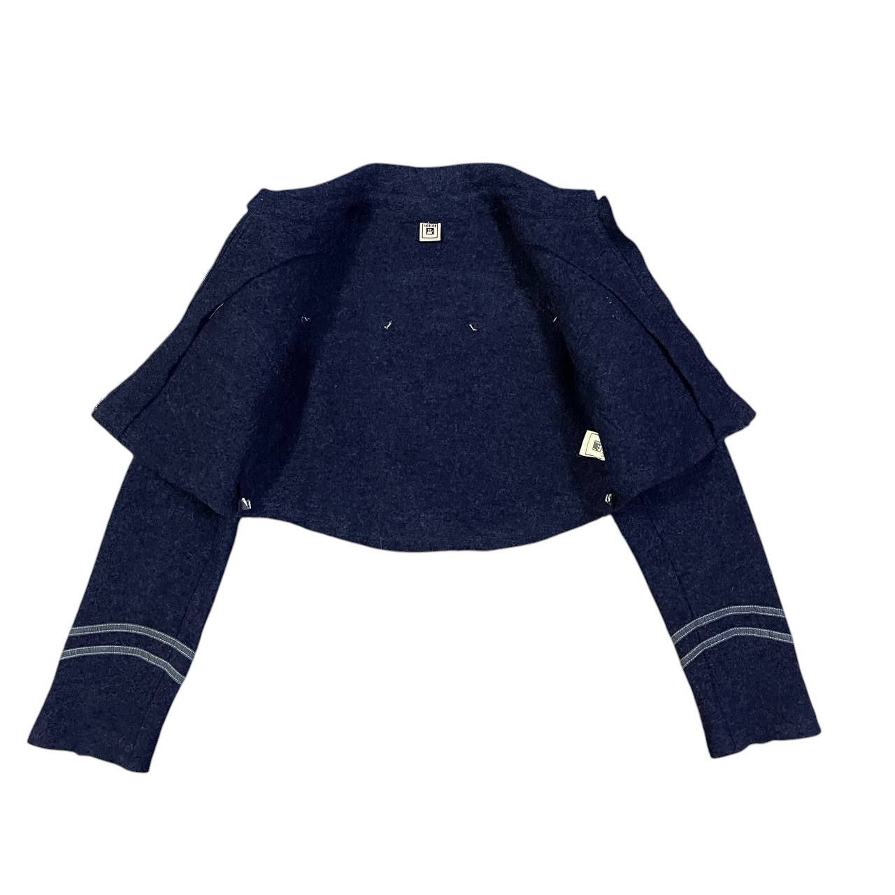 Other Vintage Indies Wool Cropped Jacket Size S / US 4 / IT 40 - 6 Thumbnail