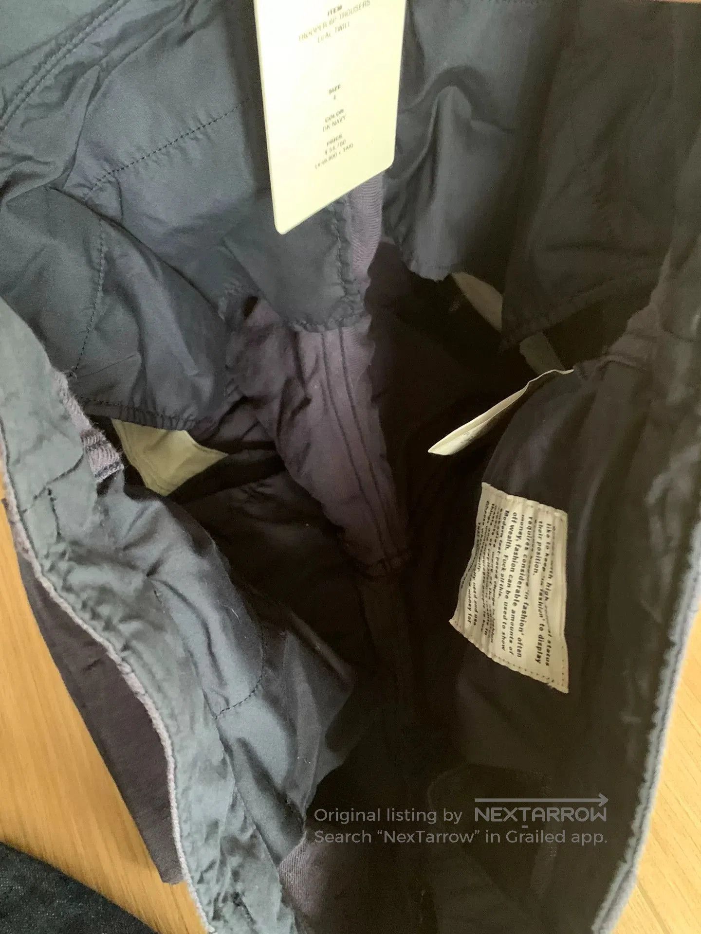 Nonnative nonnative trooper military casual trousers. Size US 36 / EU 52 - 5 Thumbnail