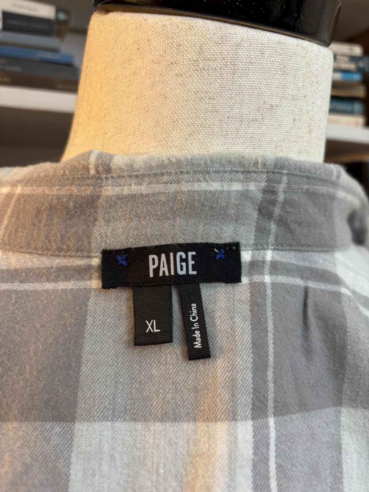 Paige Paige Everett Plaid shirt Size US XL / EU 56 / 4 - 4 Thumbnail