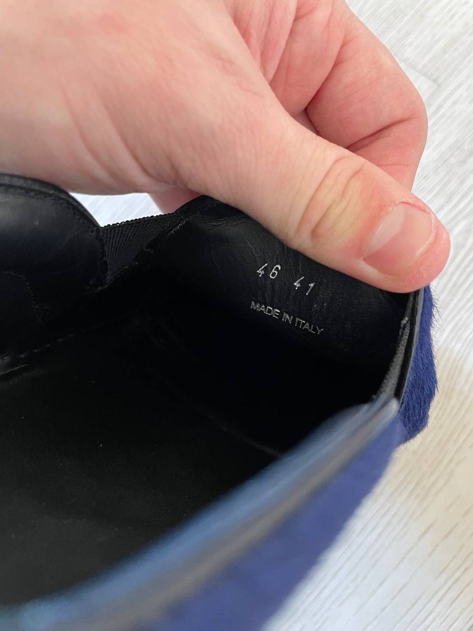 Celine Celine Paris Blue Pony Shoes Size US 8 / EU 41 - 8 Thumbnail