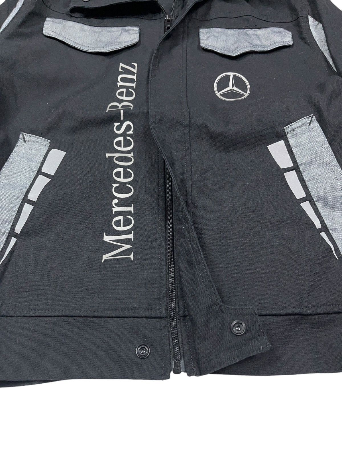 Mercedes-Benz × Vintage Vintage Mercedes Benz Big Logo Jacket y2k Size US M / EU 48-50 / 2 - 8 Thumbnail