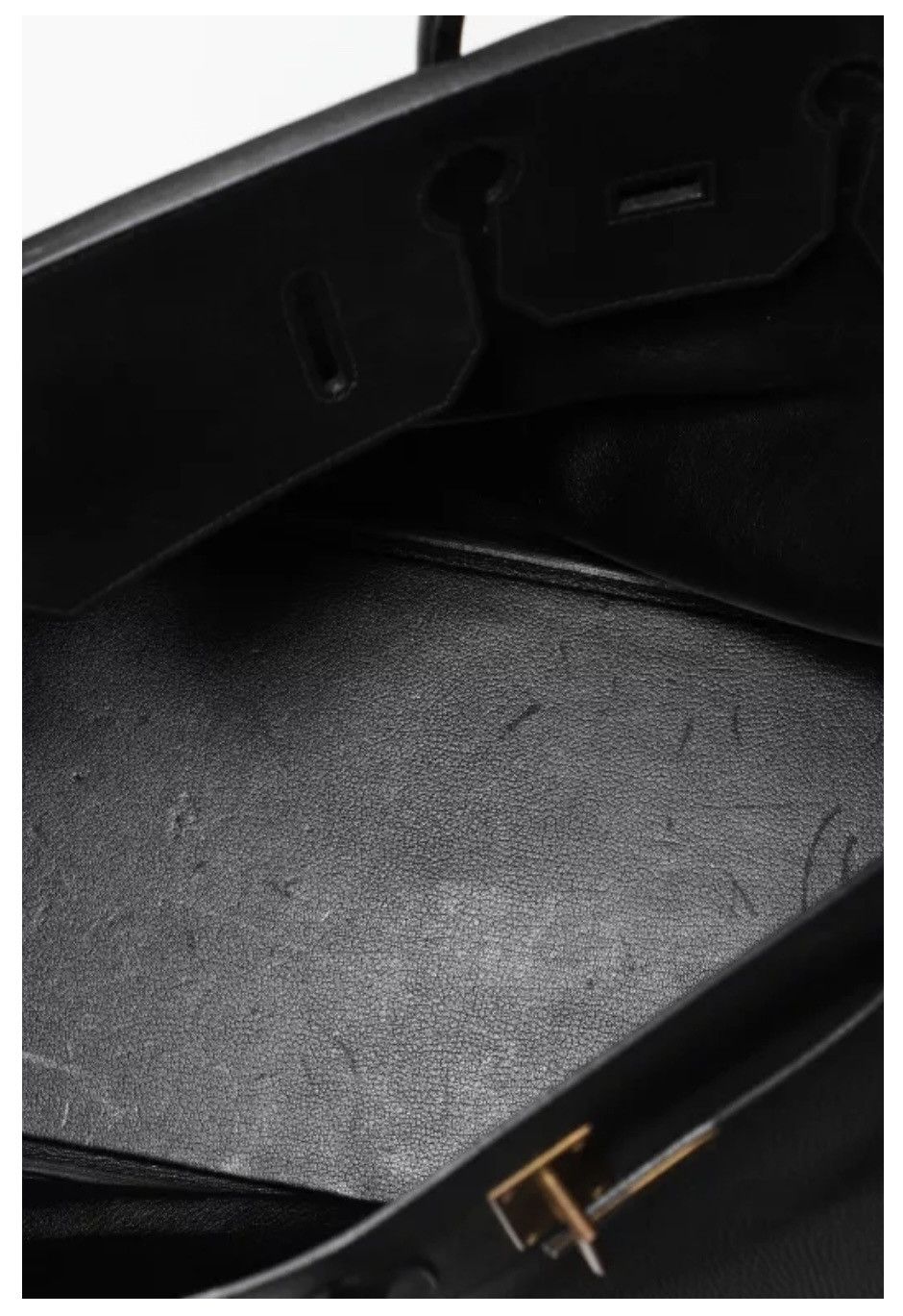 Hermes Black Togo Hermès Birkin Haut à Courroies 55 Size ONE SIZE - 12 Thumbnail