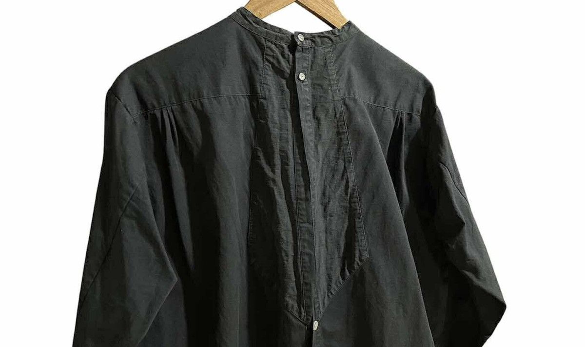 Japanese Brand 🔥Vintage United Arrows Pleated Combination Dress Shirt Size US XL / EU 56 / 4 - 4 Thumbnail