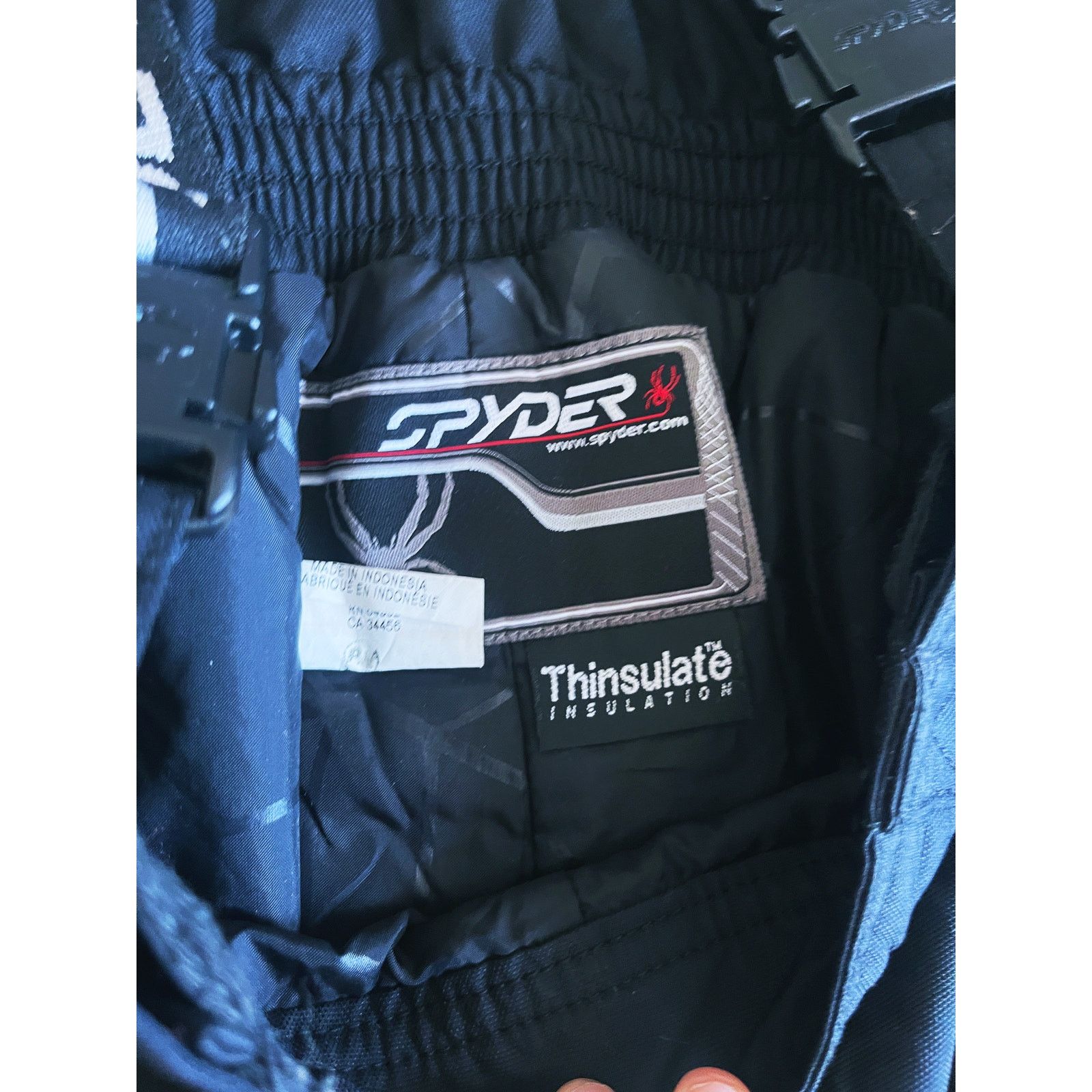 Spyder SPYDER XT Men's Snow Pants Suspenders Black Size Medium 50 Size 38" / US 16 / IT 52 - 8 Thumbnail