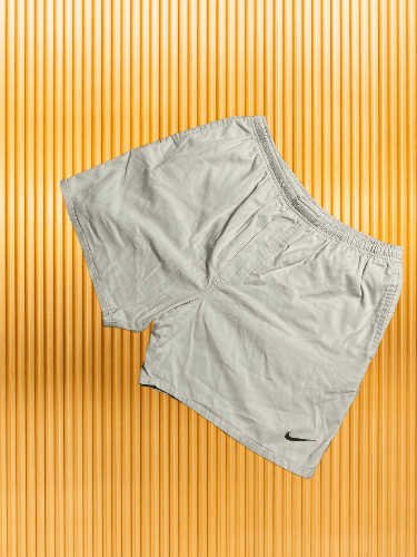 Nike × Vintage Nike swoosh streetwear vintage shorts Size US 34 / EU 50 - 1 Thumbnail