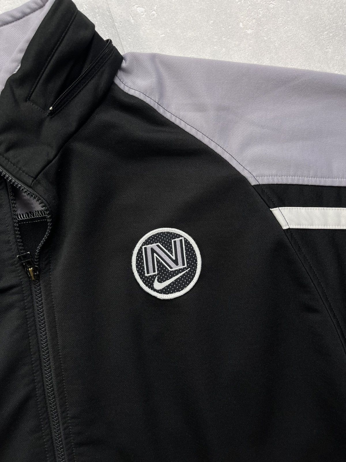Nike × Vintage 90’s NIKE MULTILOGO RETRO SWOOSH Y2K RARE TRACK JACKET Size US L / EU 52-54 / 3 - 2 Thumbnail