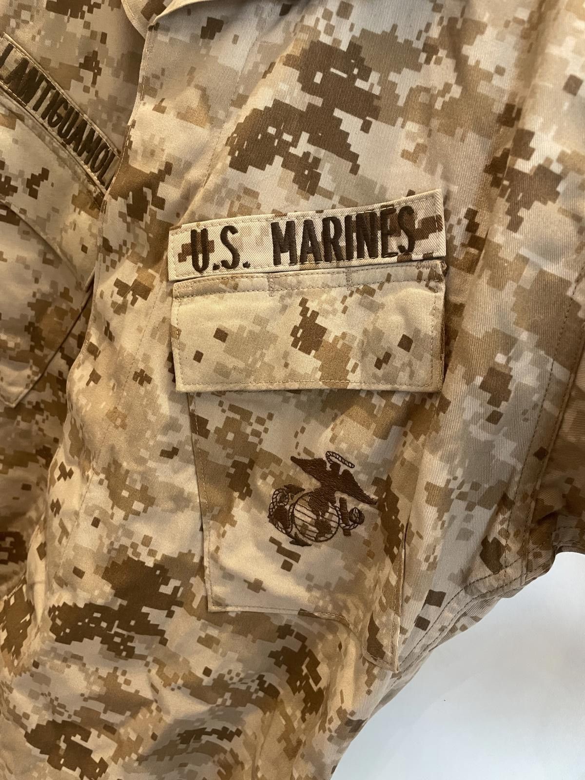 Designer USMC Desert MARPAT Camouflage Blouse MCCUU Medium Regular EA Size ONE SIZE - 5 Thumbnail