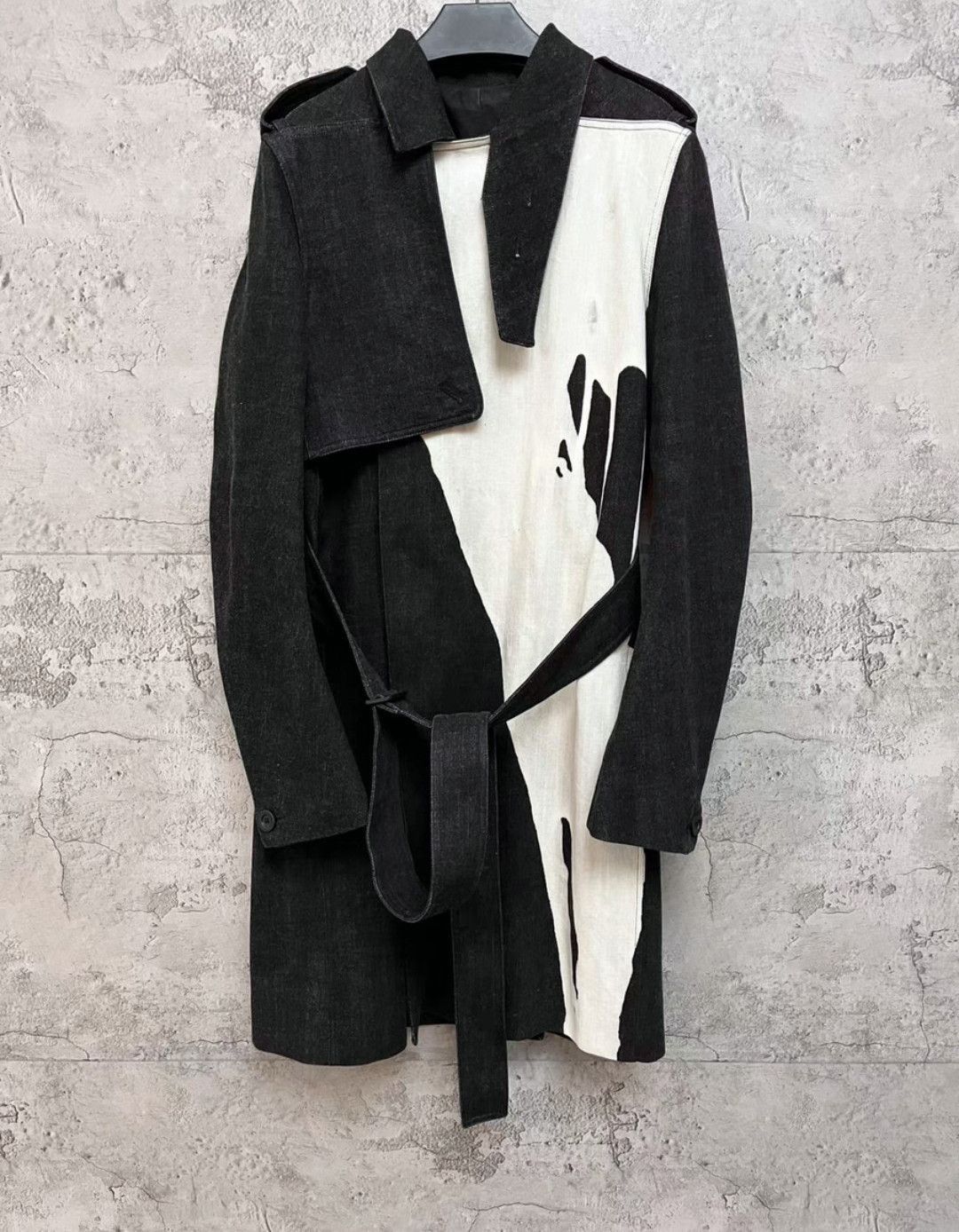 Rick Owens Rick Owens ro 16FW splash-ink style coat-2505 Size US M / EU 48-50 / 2 - 1 Thumbnail