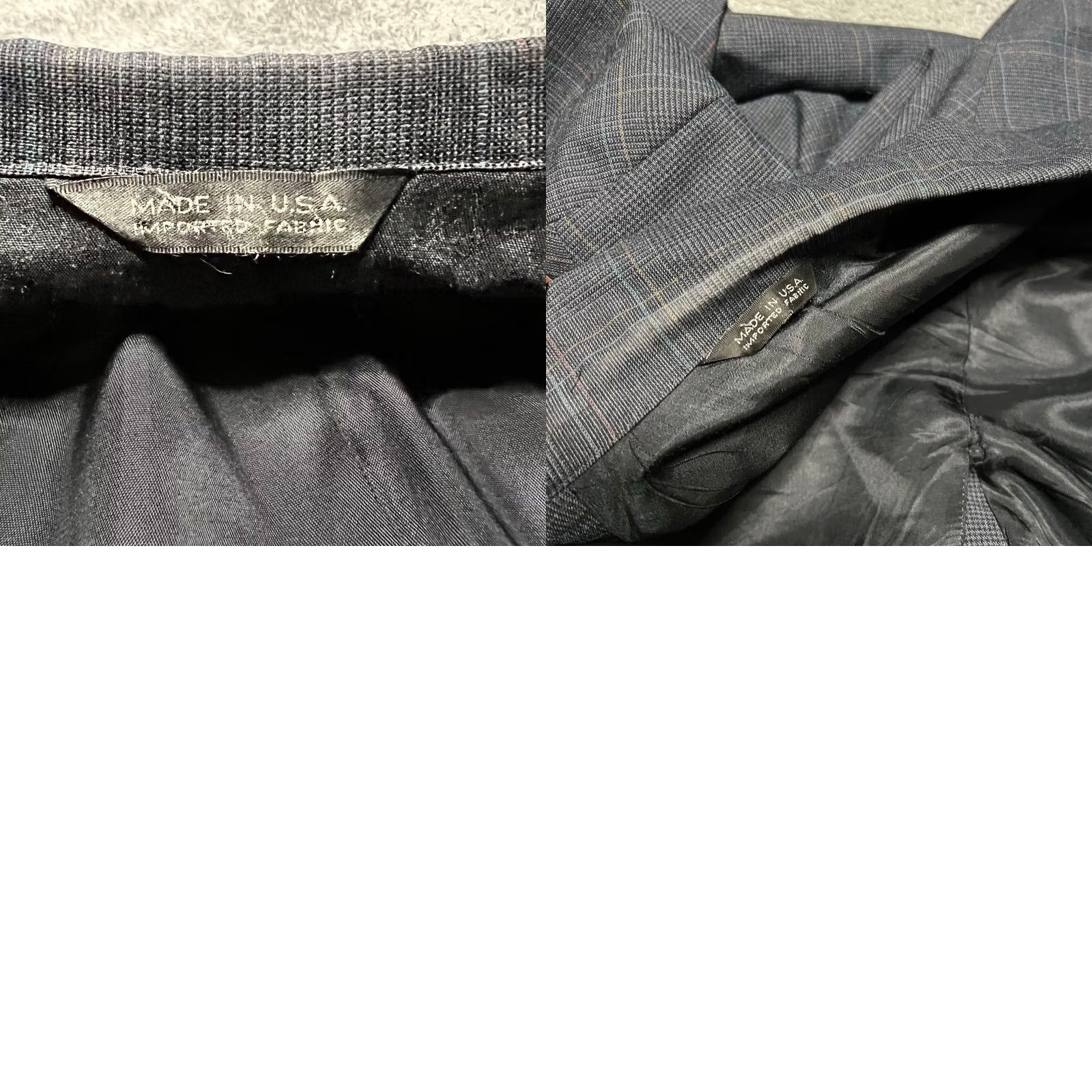 Polo Ralph Lauren VINTAGE Ralph Lauren Polo Blazer University Club Mens 40 Gray Plaid Coat Regular Size Mens Size US L / EU 52-54 / 3 - 9 Thumbnail