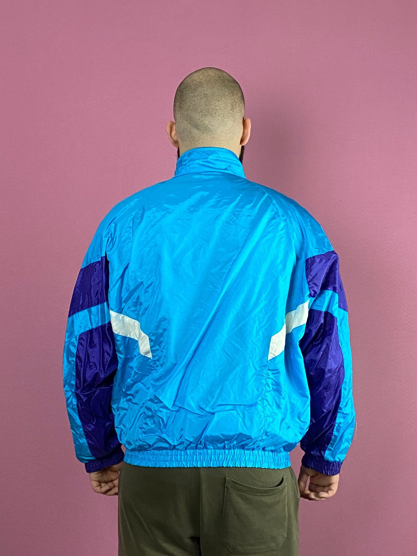 Vintage 90s Priority Vintage Men's Windbreaker Jacket - L Size US L / EU 52-54 / 3 - 3 Thumbnail