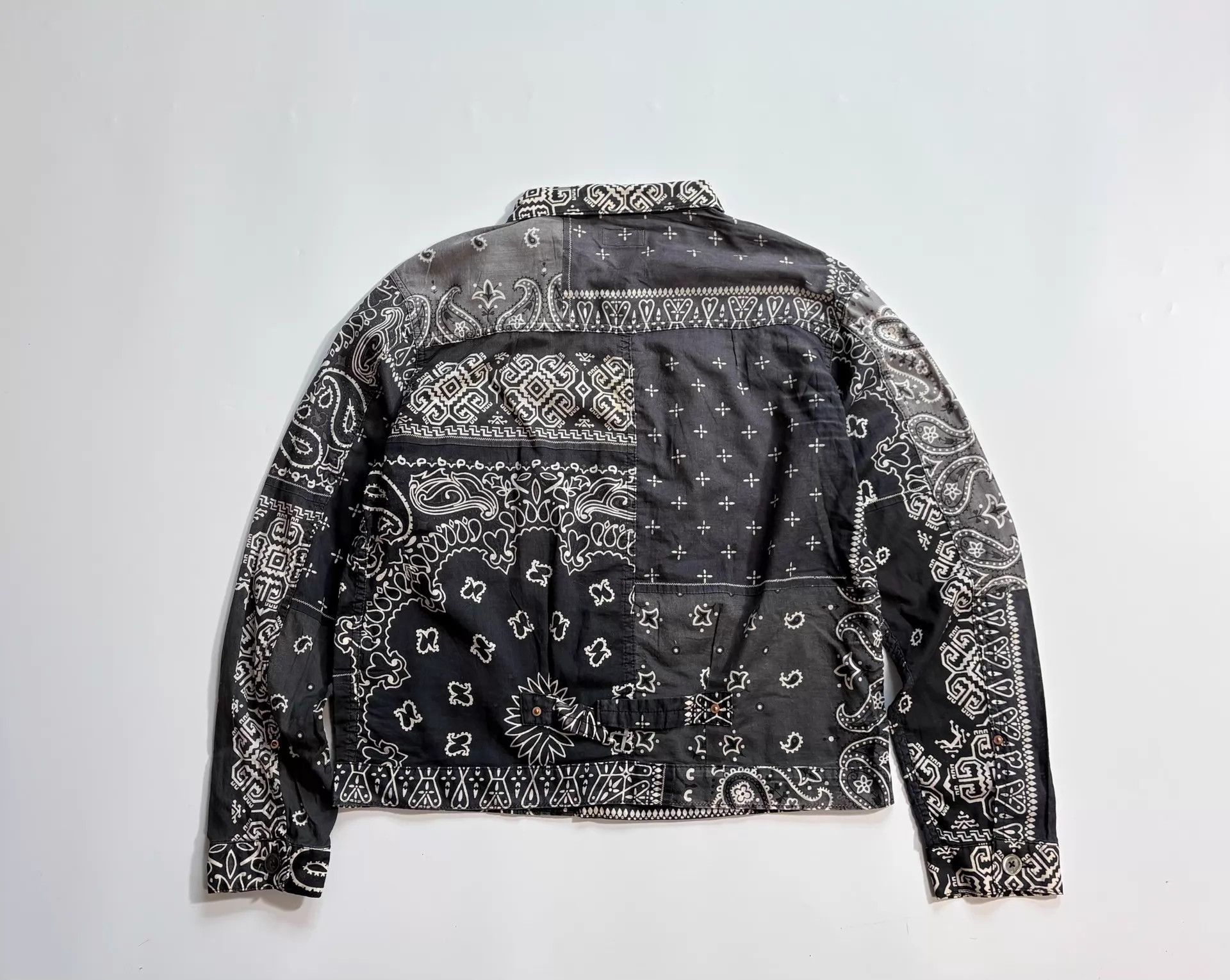 Kapital KAPITAL Original Cashew Flower Distressed Jacket Size US M / EU 48-50 / 2 - 3 Thumbnail
