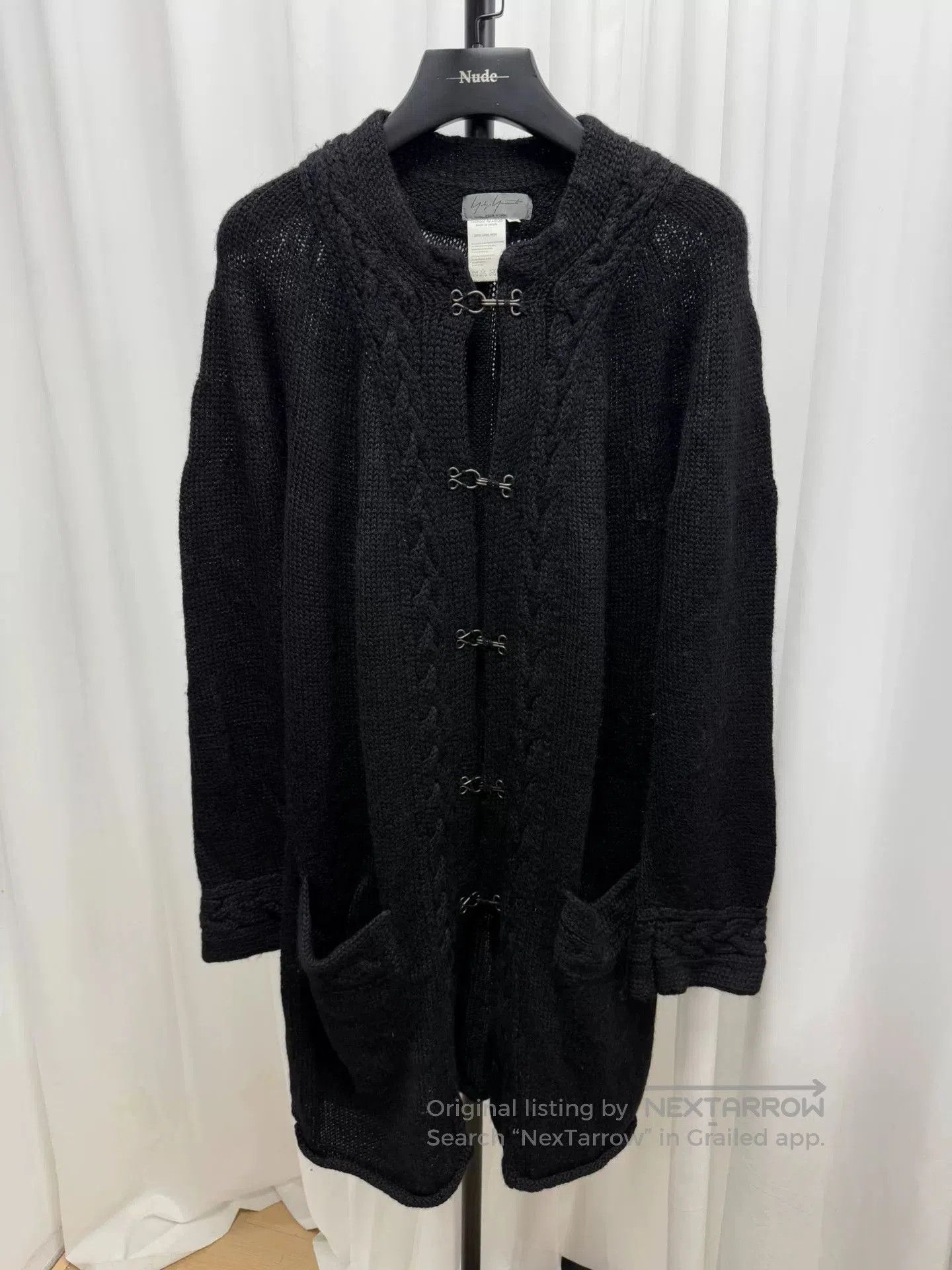 Yohji Yamamoto Yohji Yamamoto Pour Homme Sweater Coat M. Size US M / EU 48-50 / 2 - 1 Thumbnail